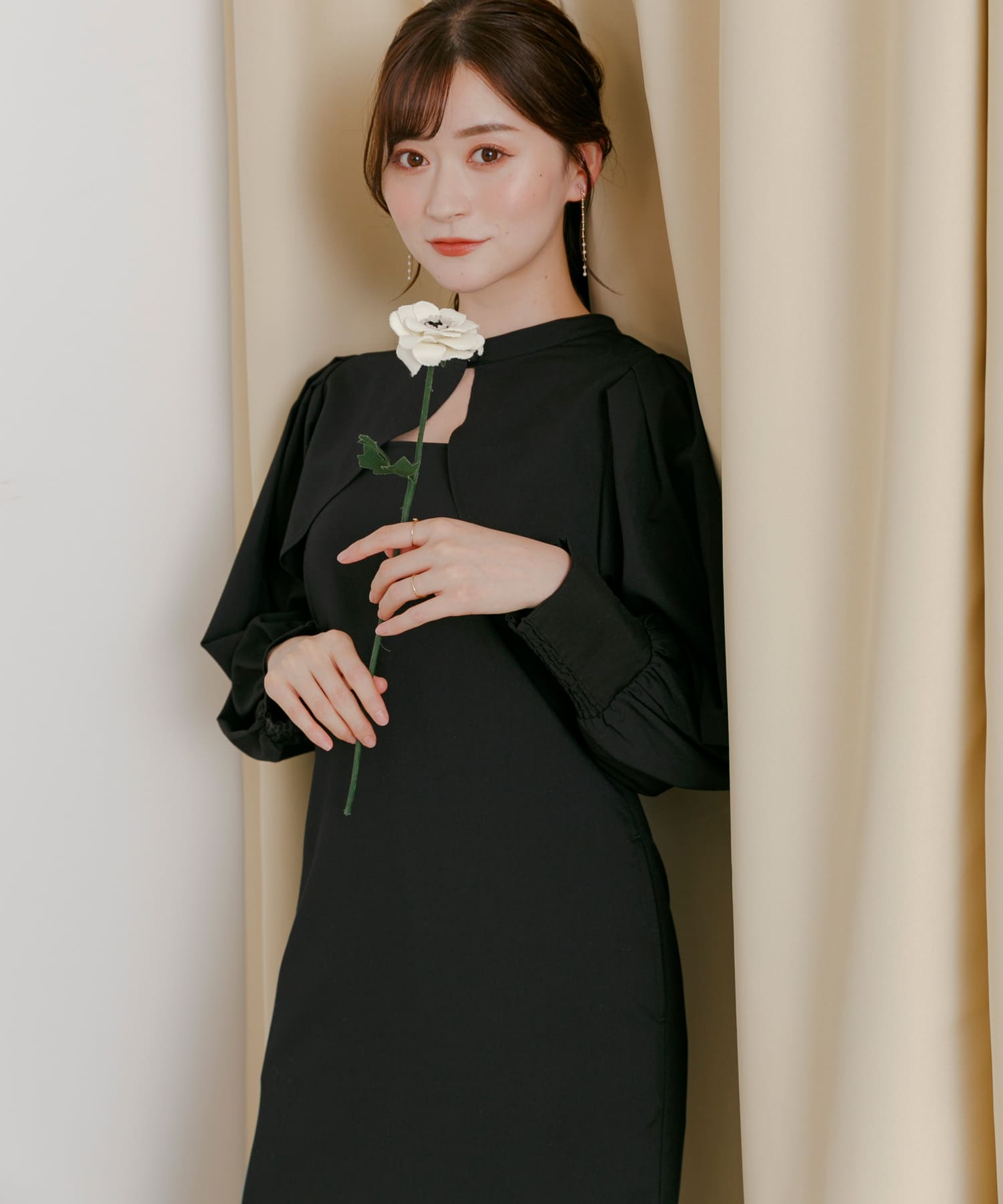 身長：160cm サイズ：one