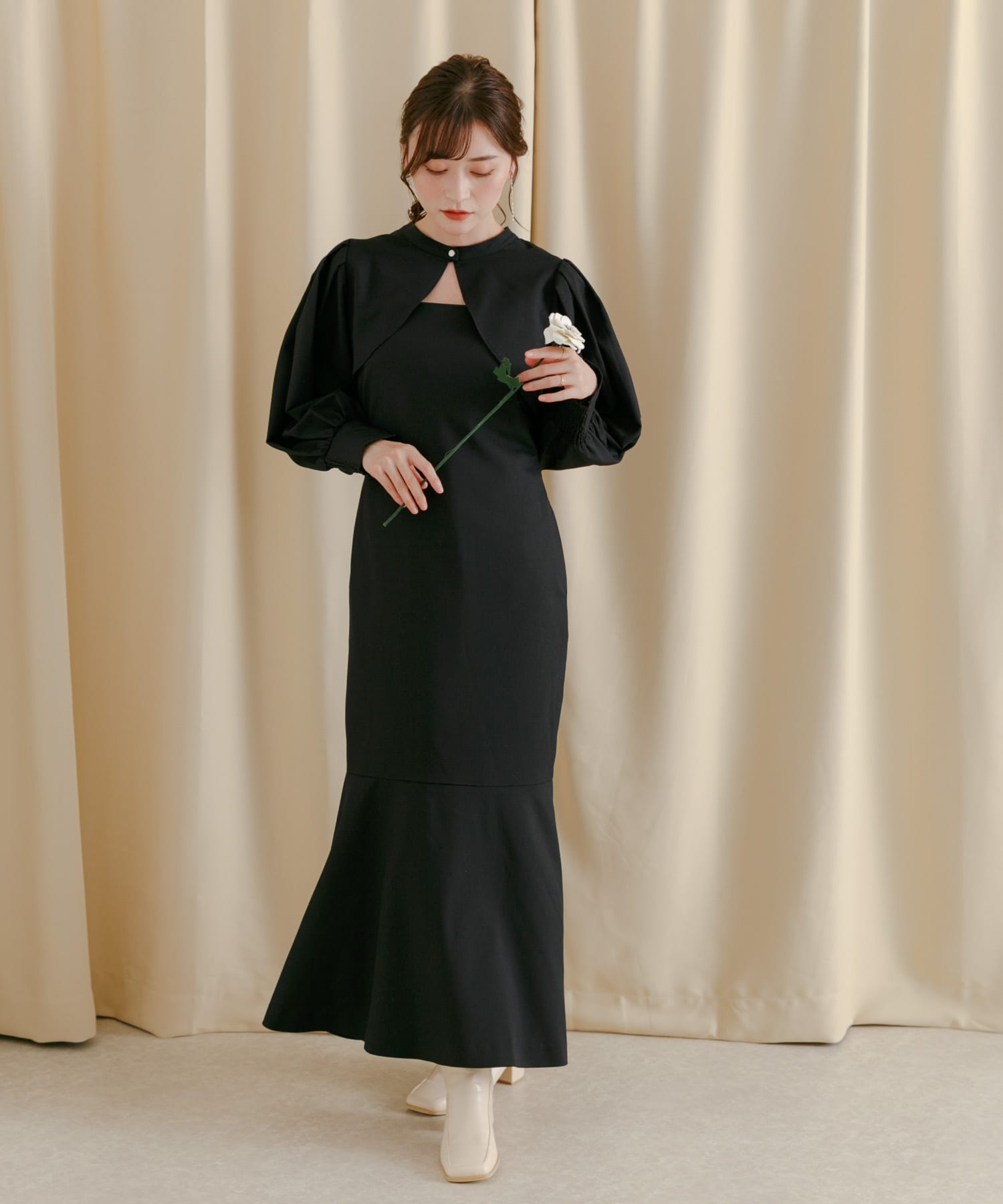 身長：160cm サイズ：one