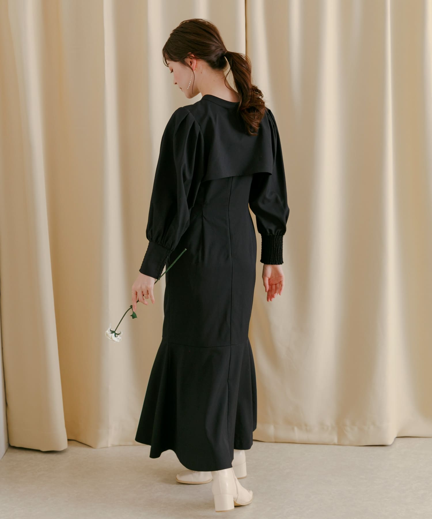 身長：160cm サイズ：one