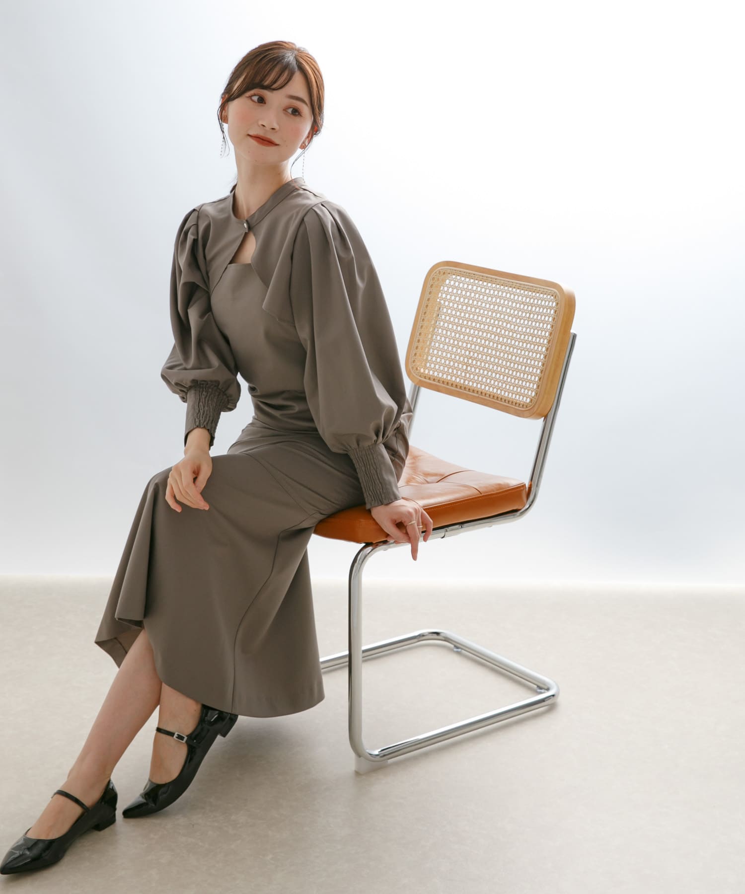 身長：160cm サイズ：one