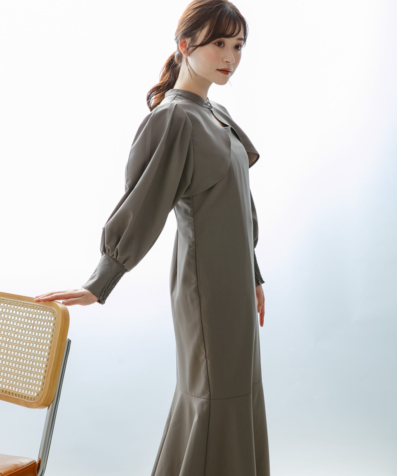 身長：160cm サイズ：one