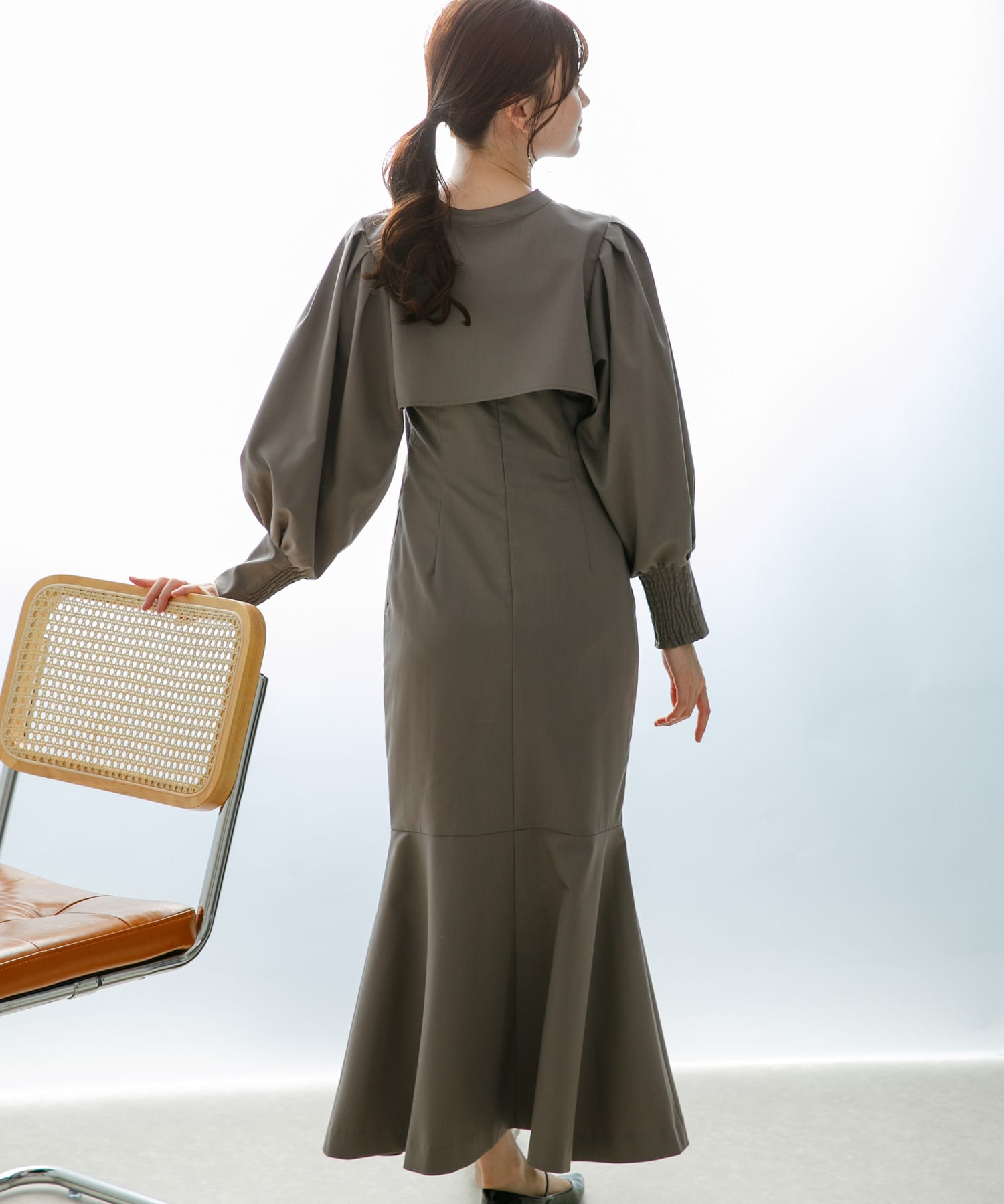 身長：160cm サイズ：one