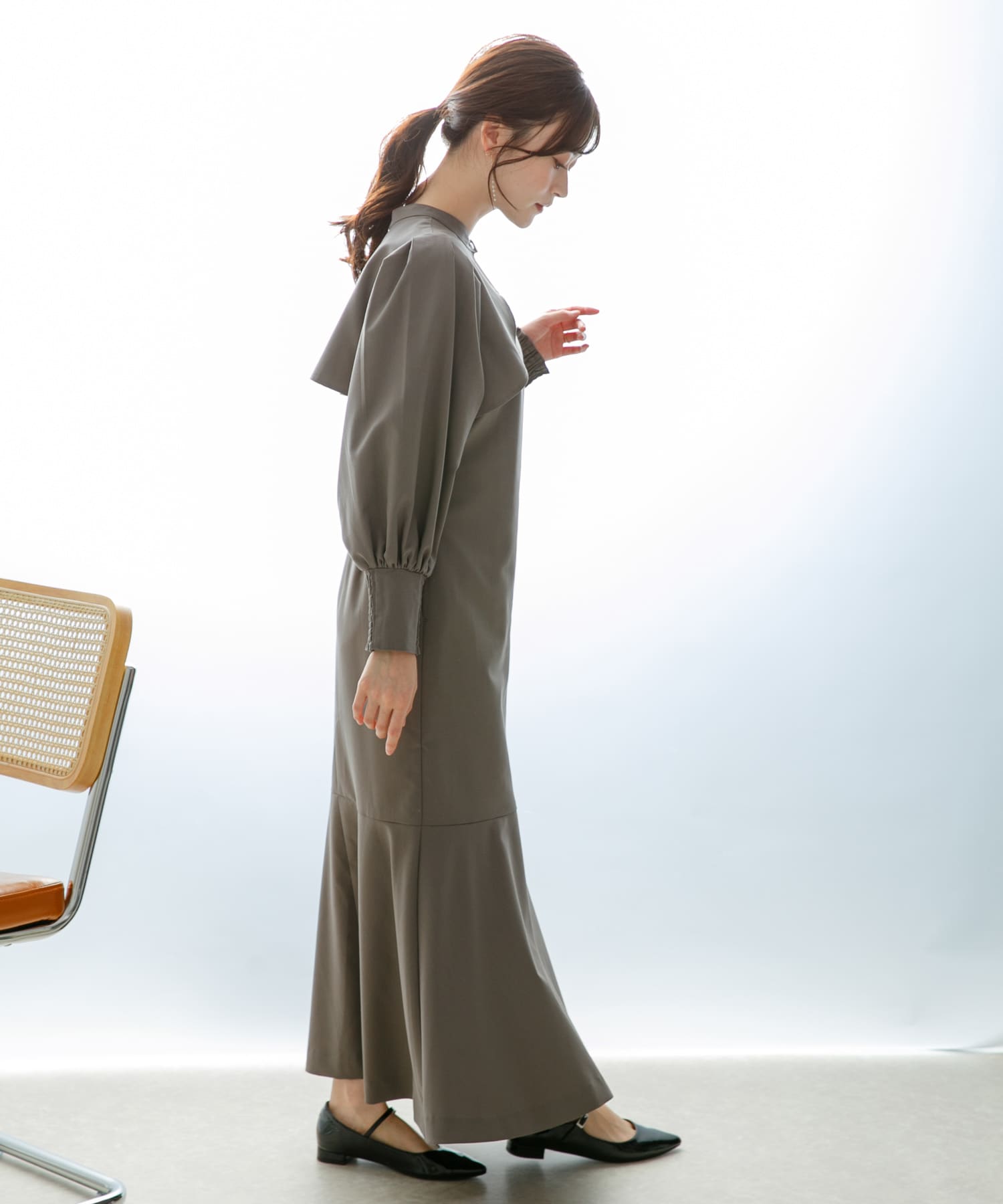 身長：160cm サイズ：one