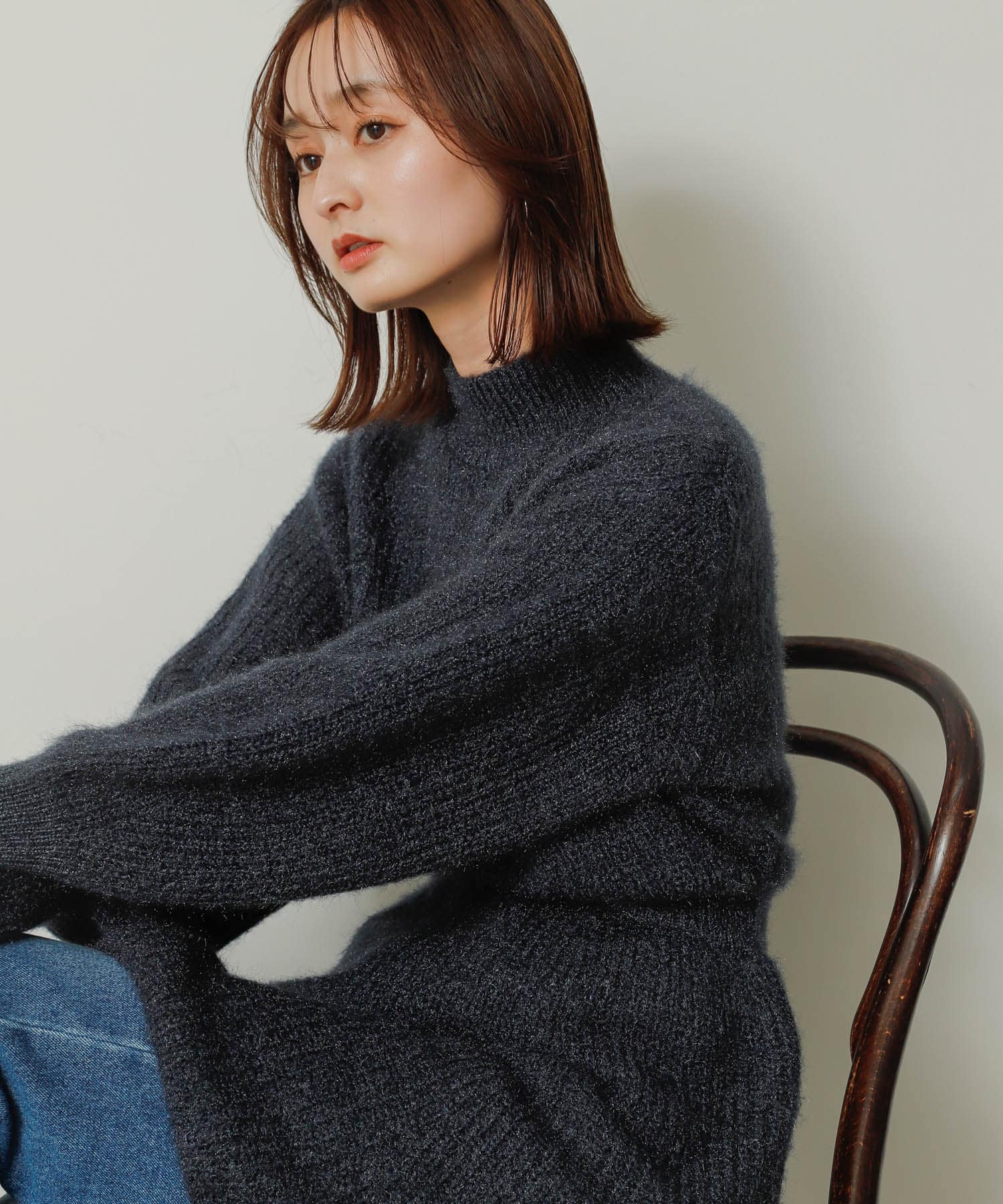 身長：169cm サイズ：one