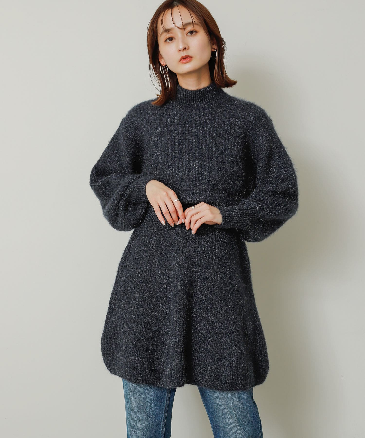 身長：169cm サイズ：one