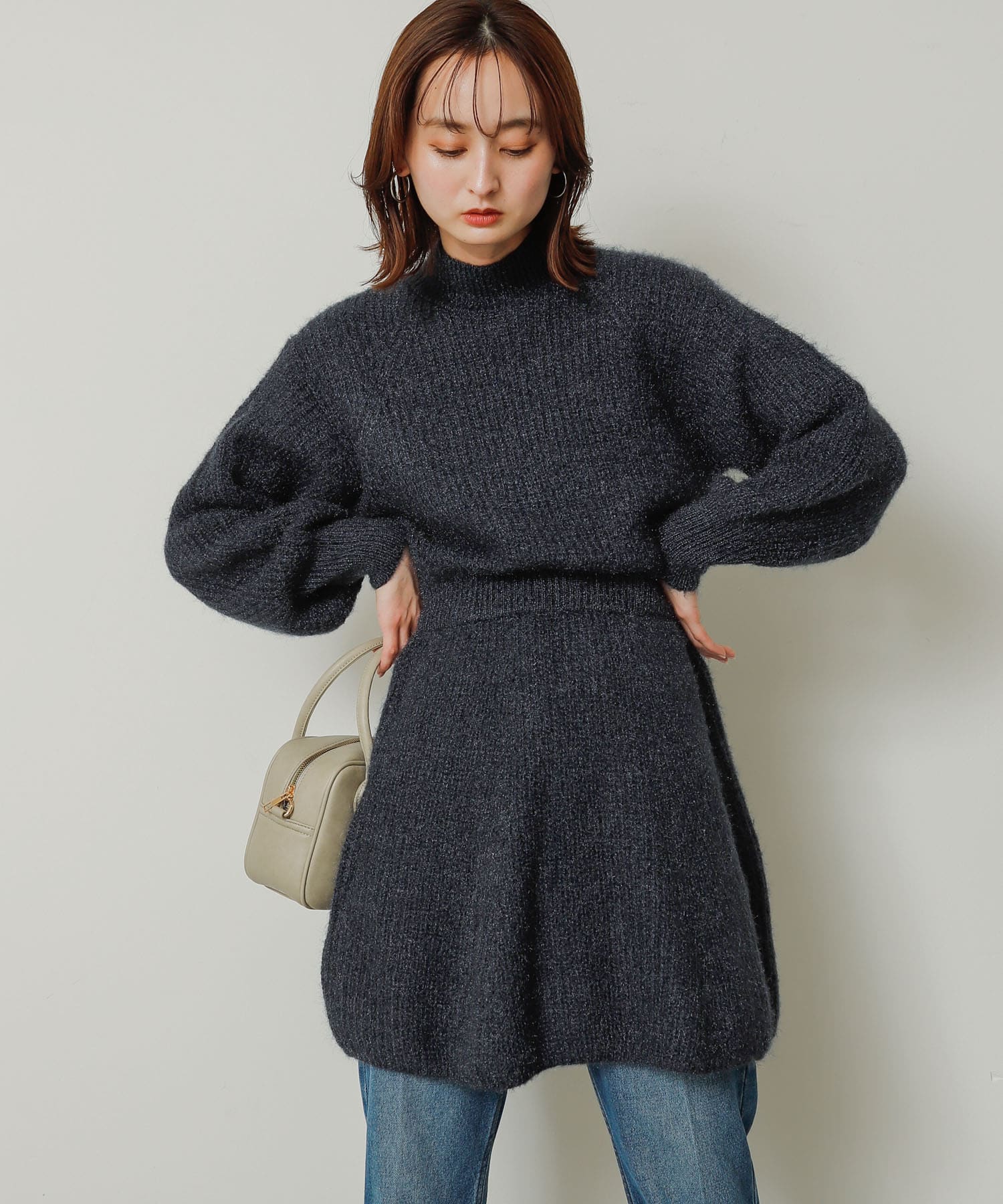 身長：169cm サイズ：one