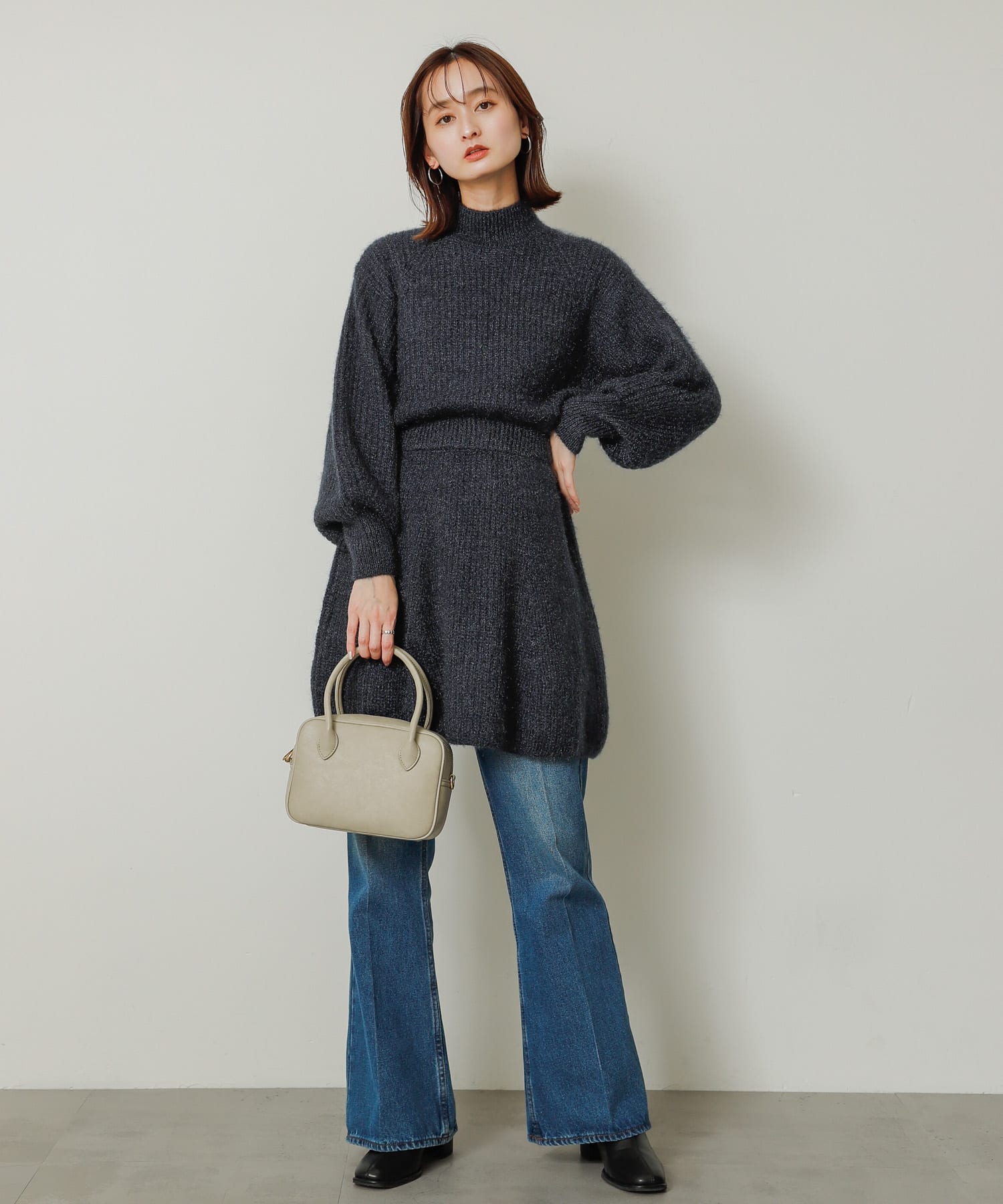身長：169cm サイズ：one