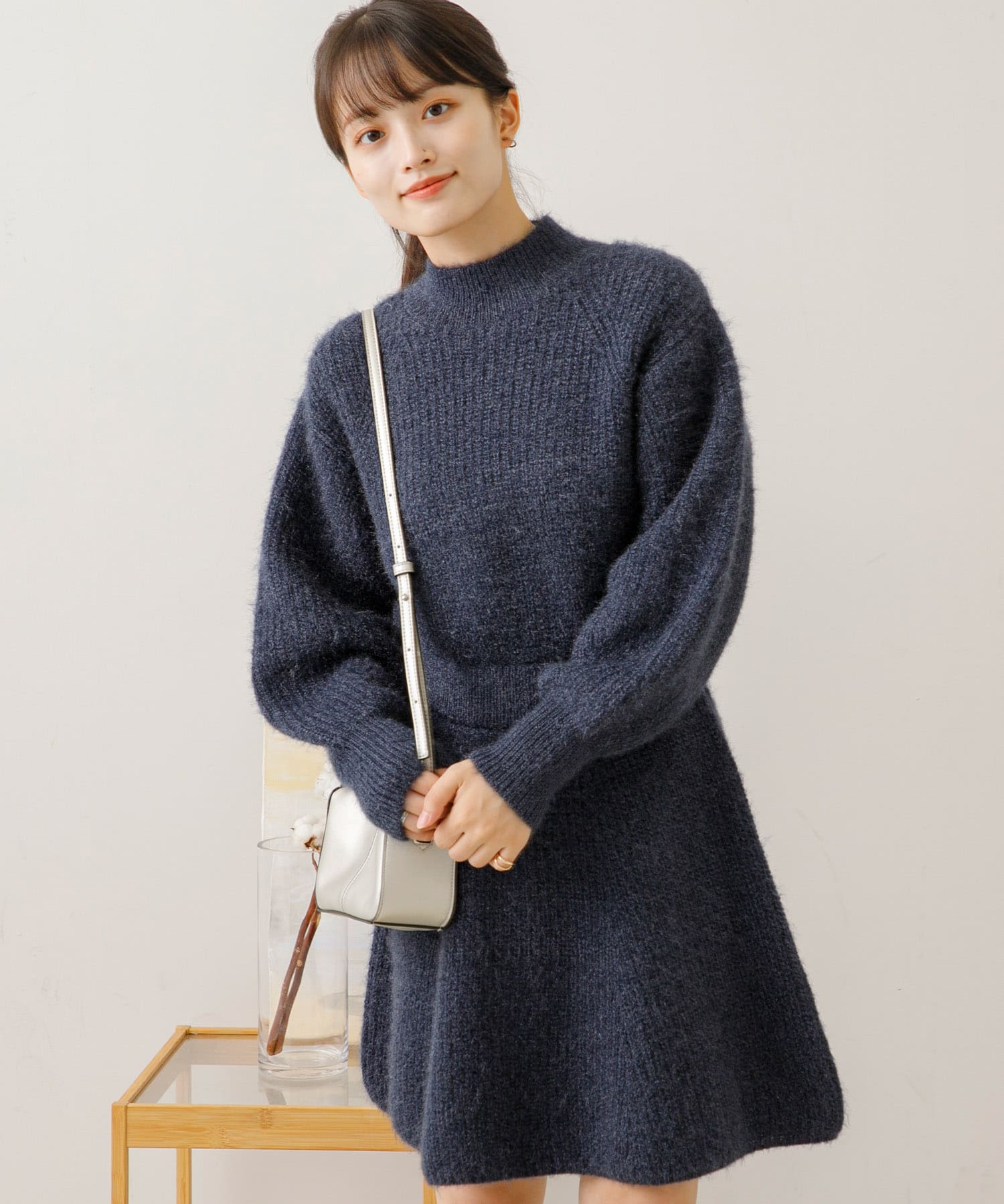 身長：155cm サイズ：one