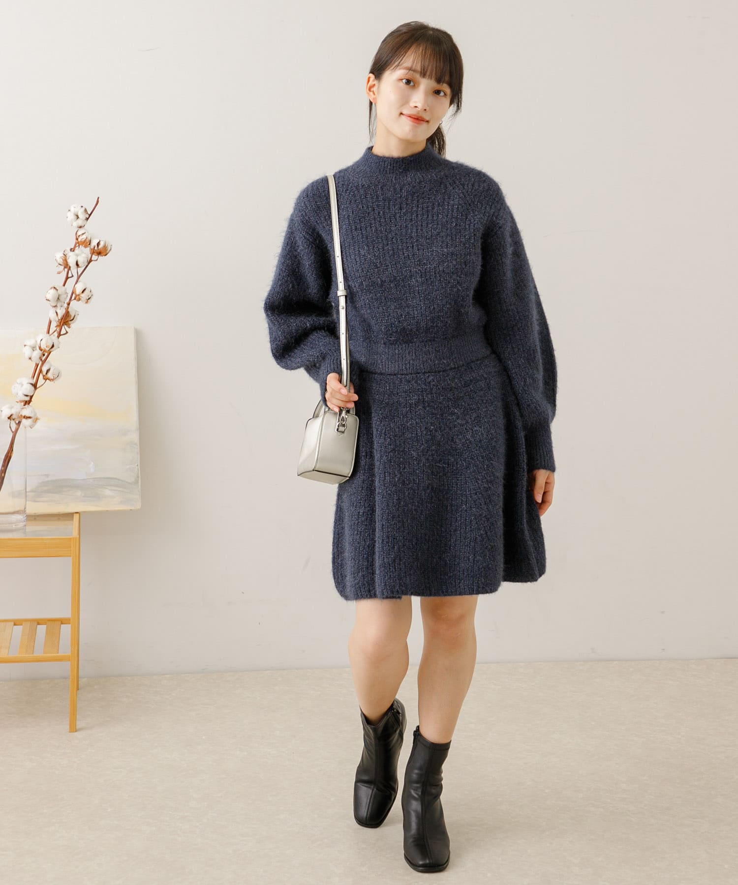 身長：155cm サイズ：one