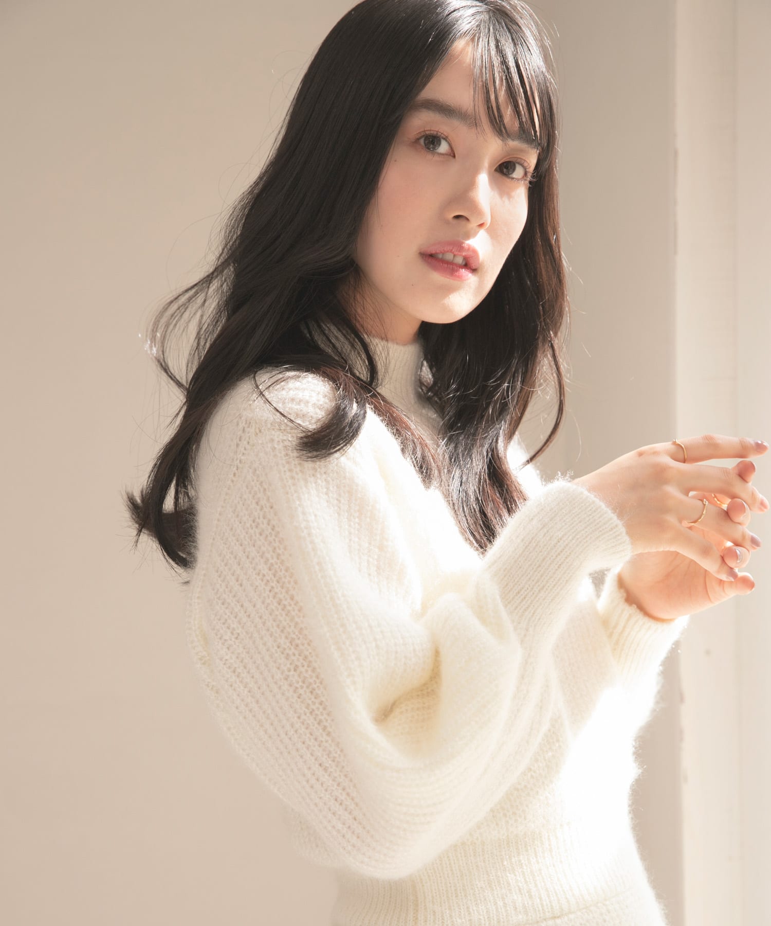 身長：166cm サイズ：one