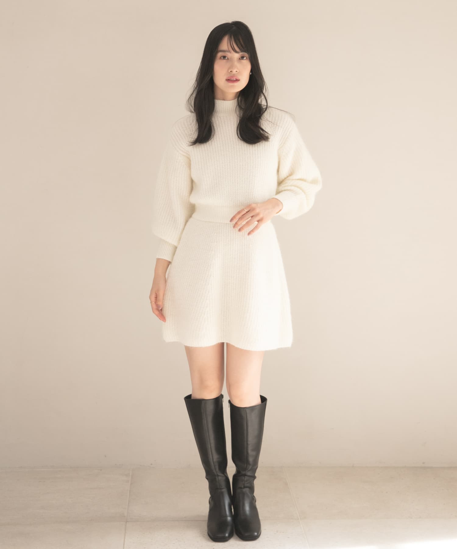 身長：166cm サイズ：one