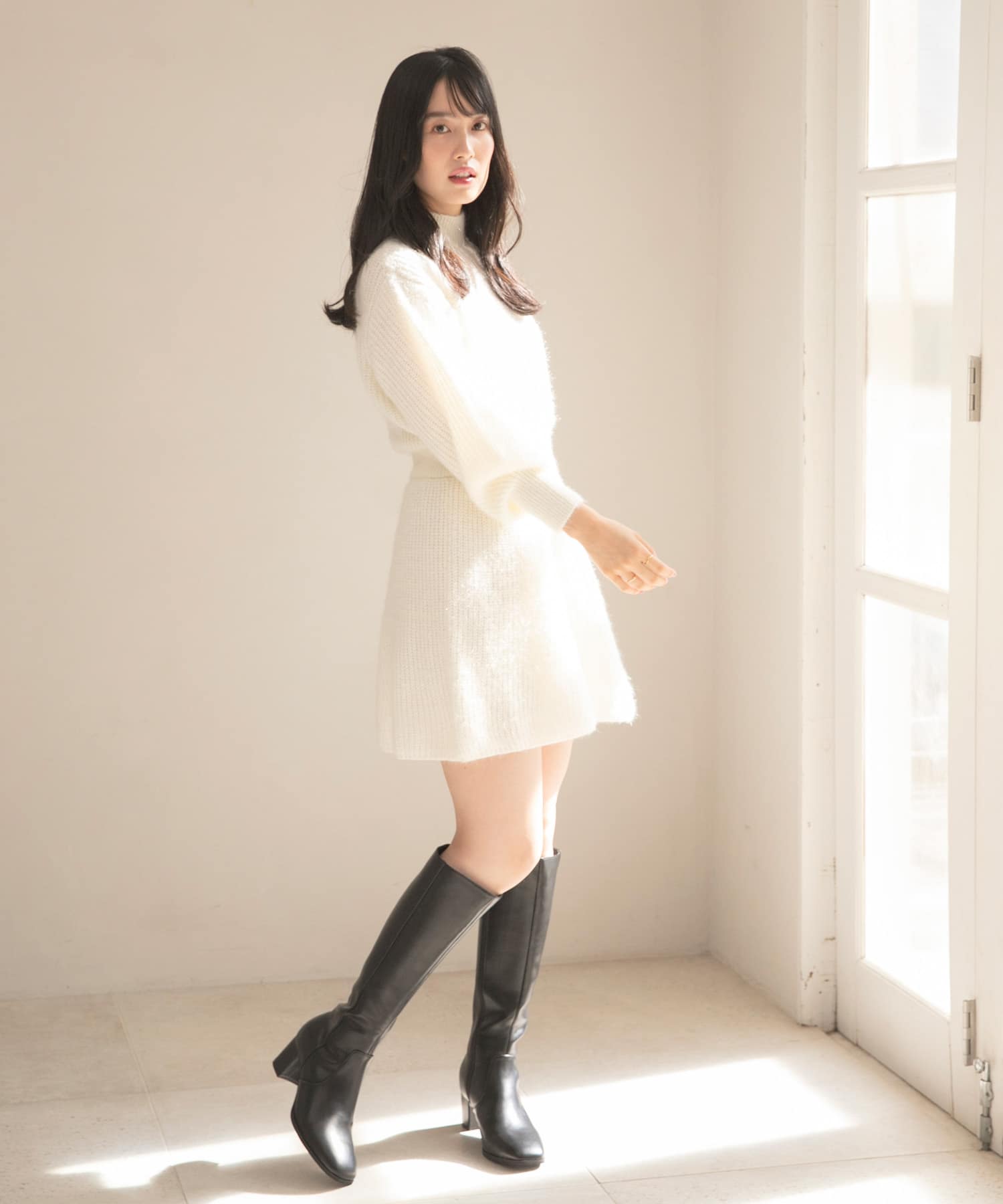 身長：166cm サイズ：one