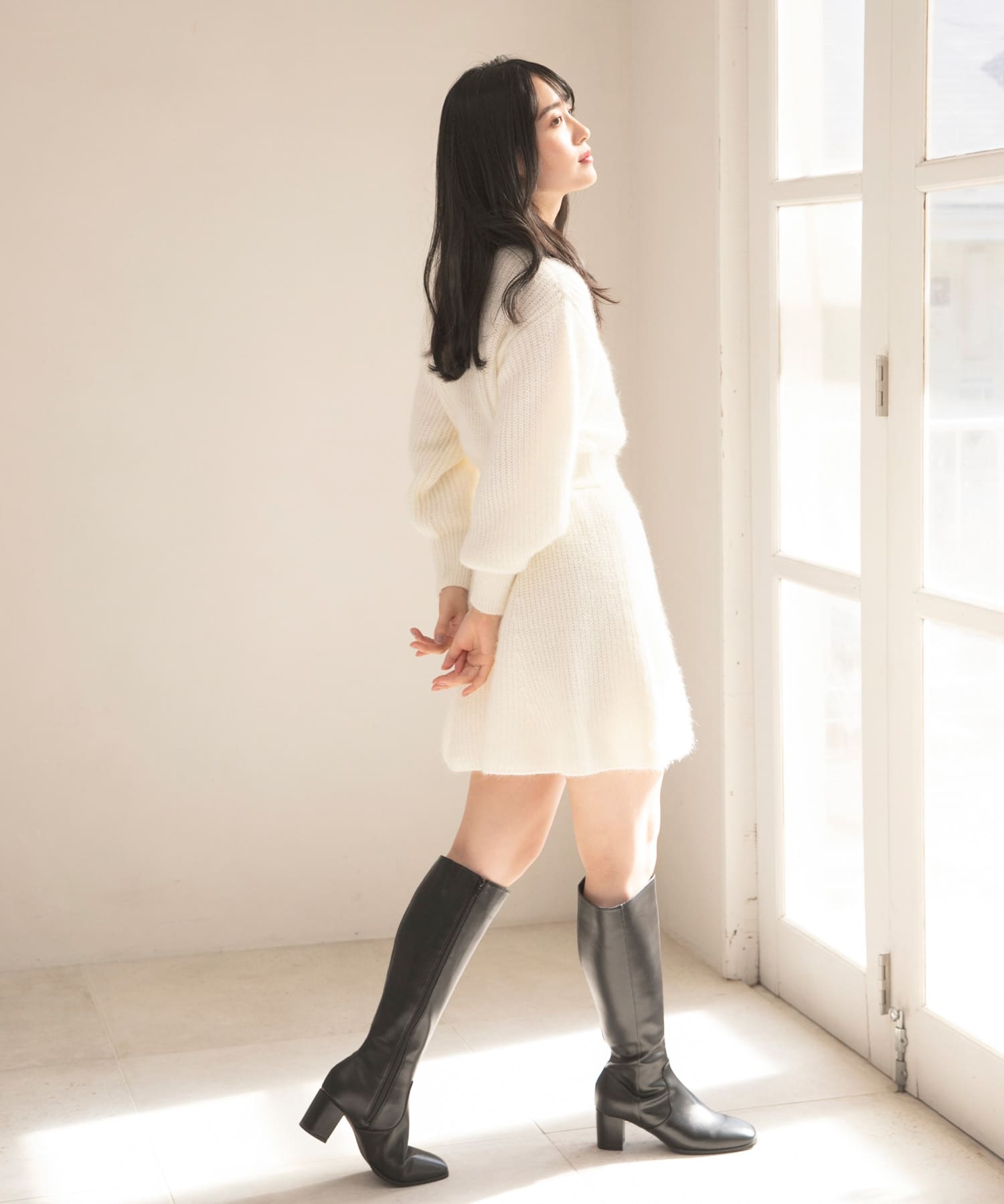 身長：166cm サイズ：one