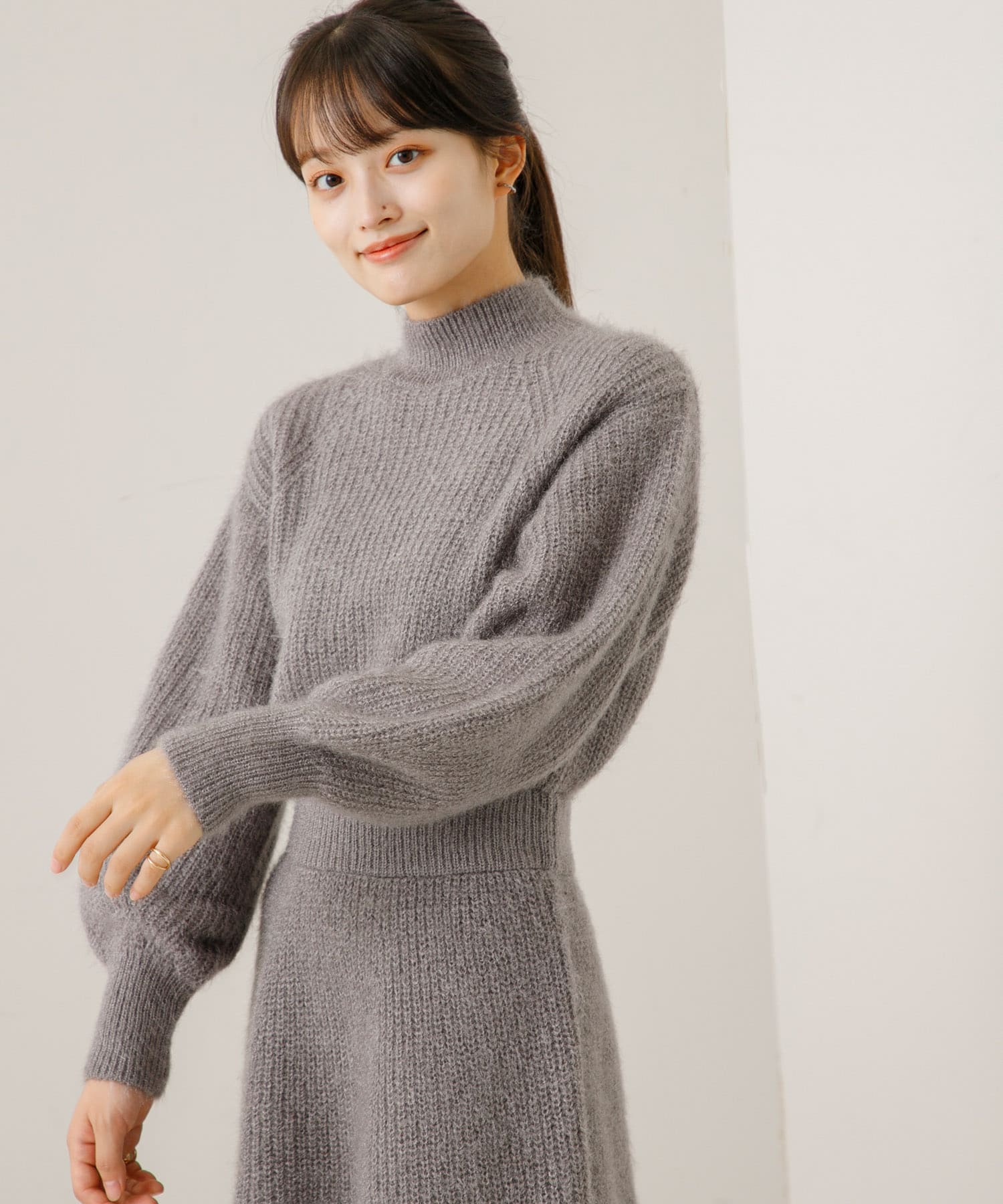 身長：155cm サイズ：one