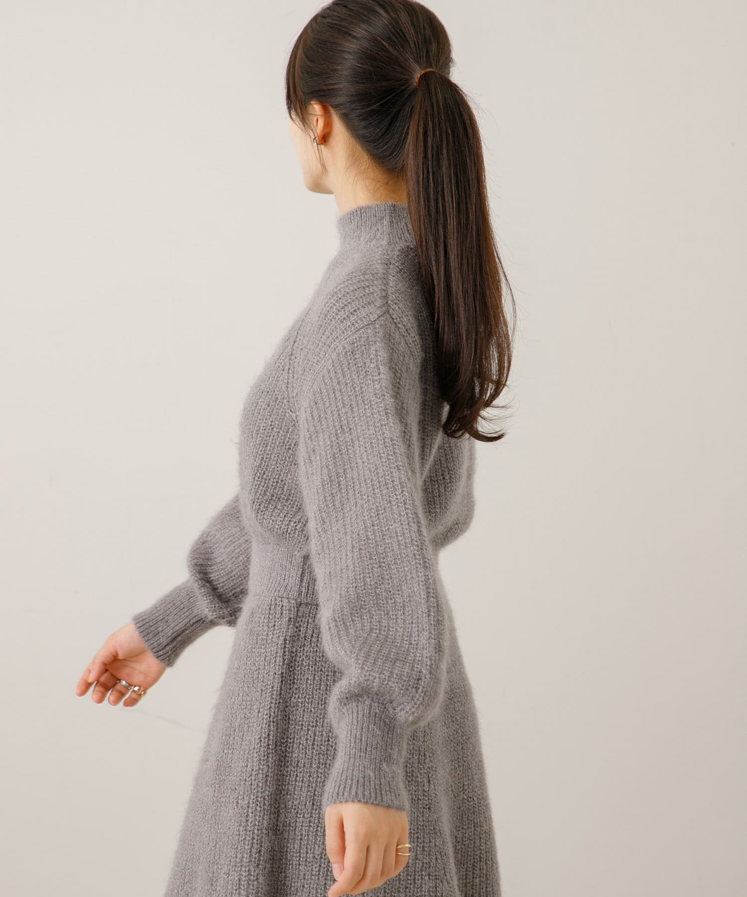 身長：155cm サイズ：one