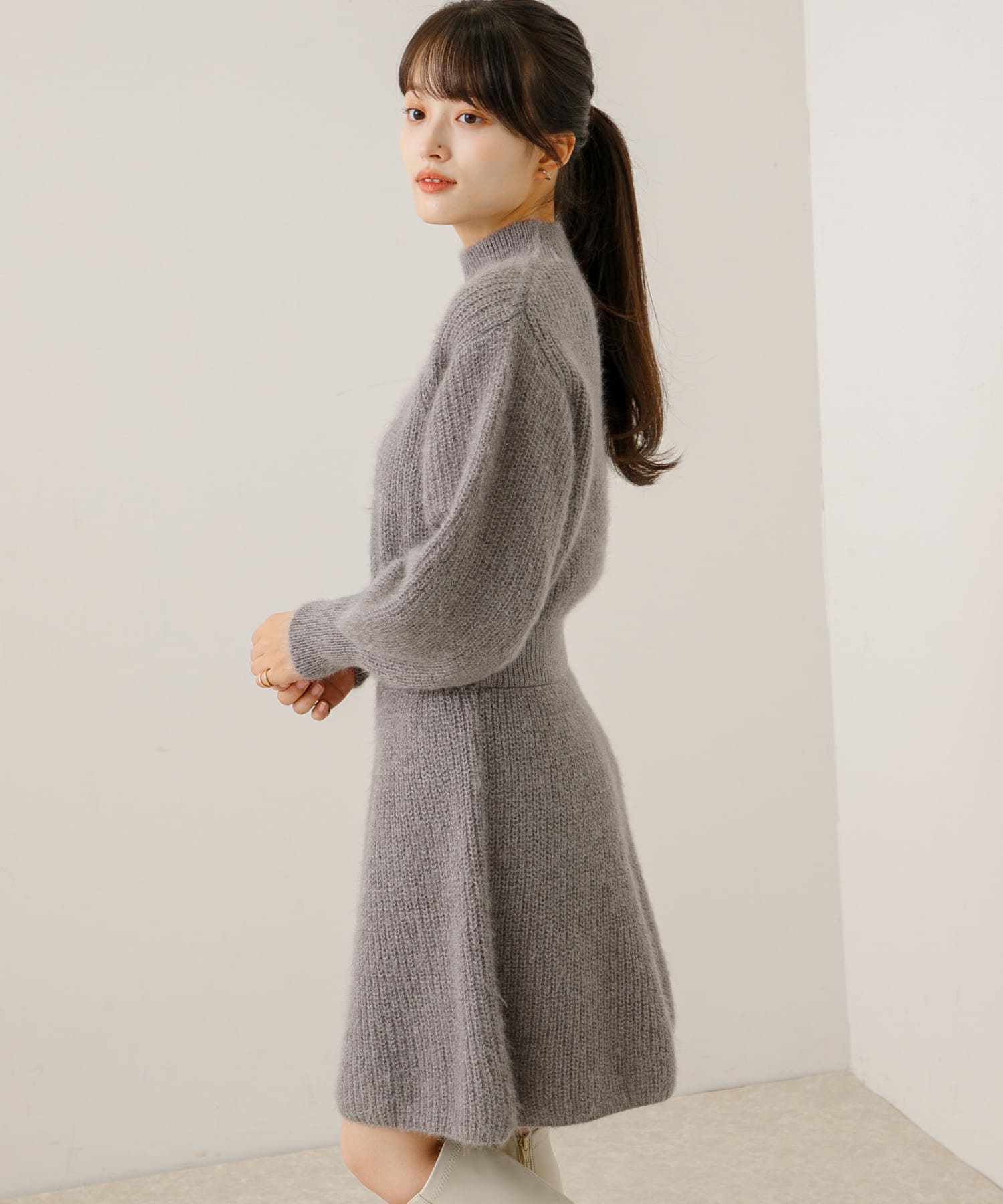 身長：155cm サイズ：one
