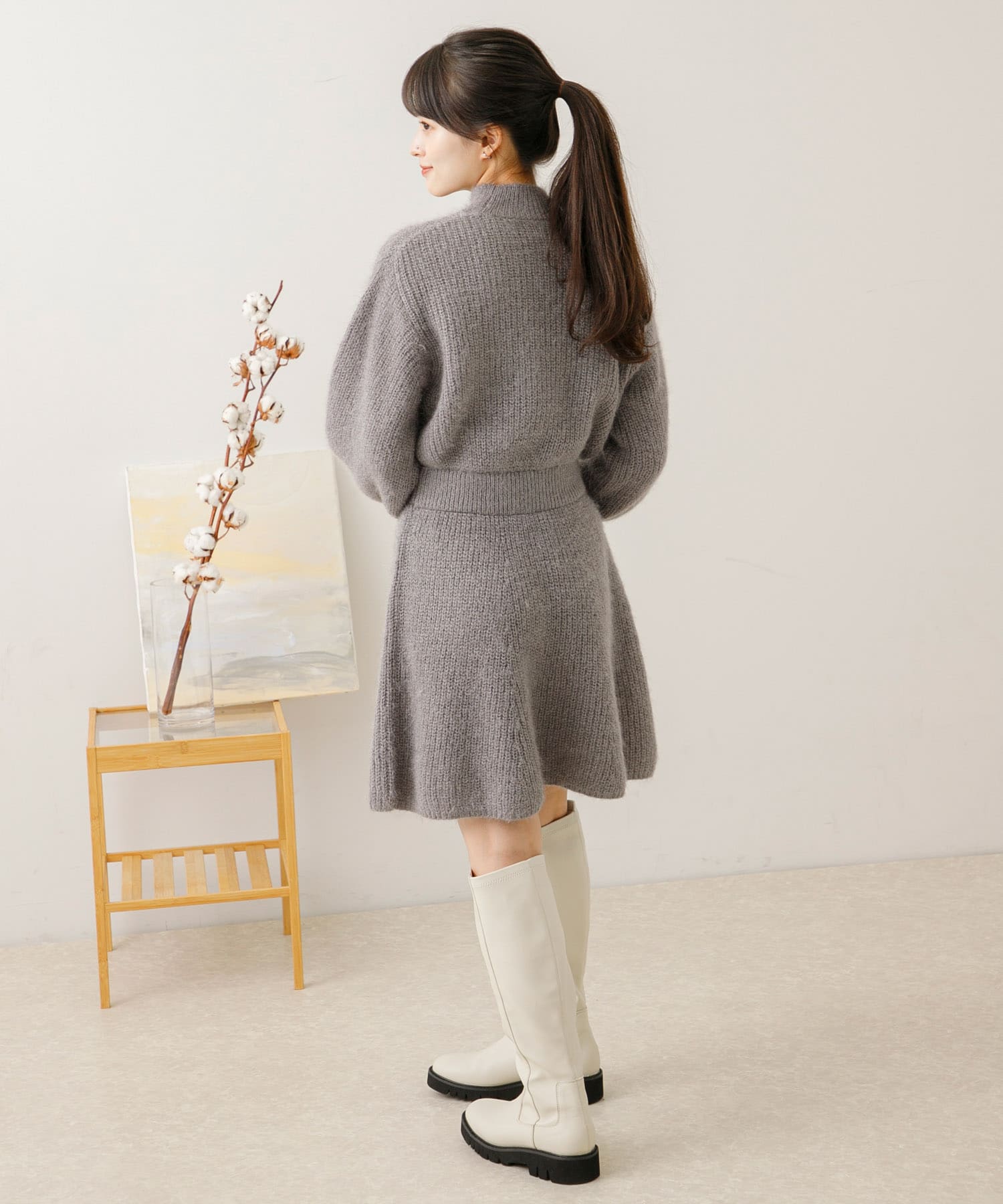 身長：155cm サイズ：one