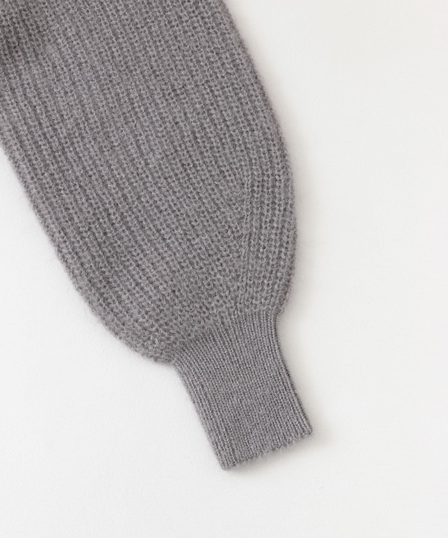 ウエストマークニットワンピース GRAY one