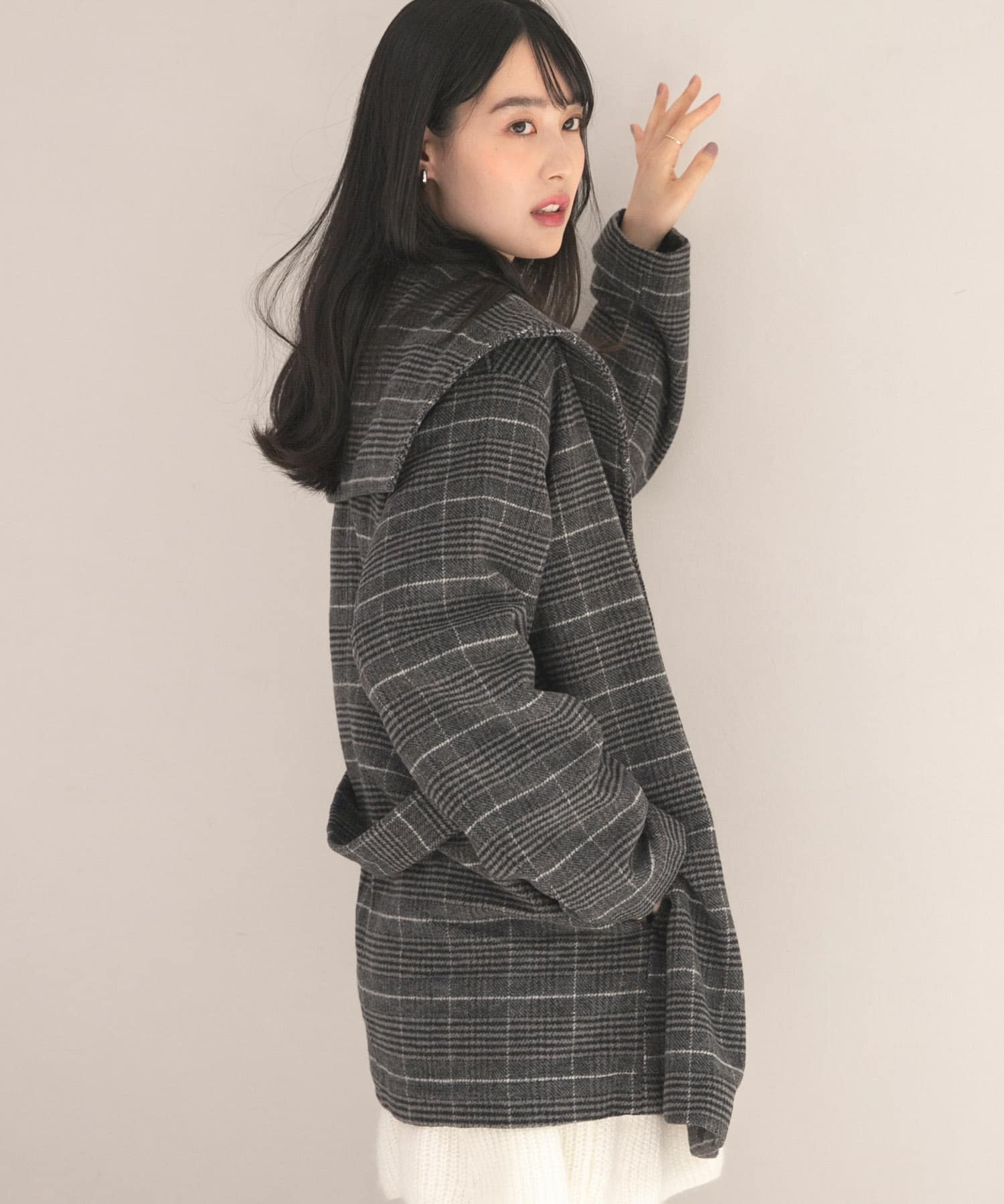 身長：166cm サイズ：one