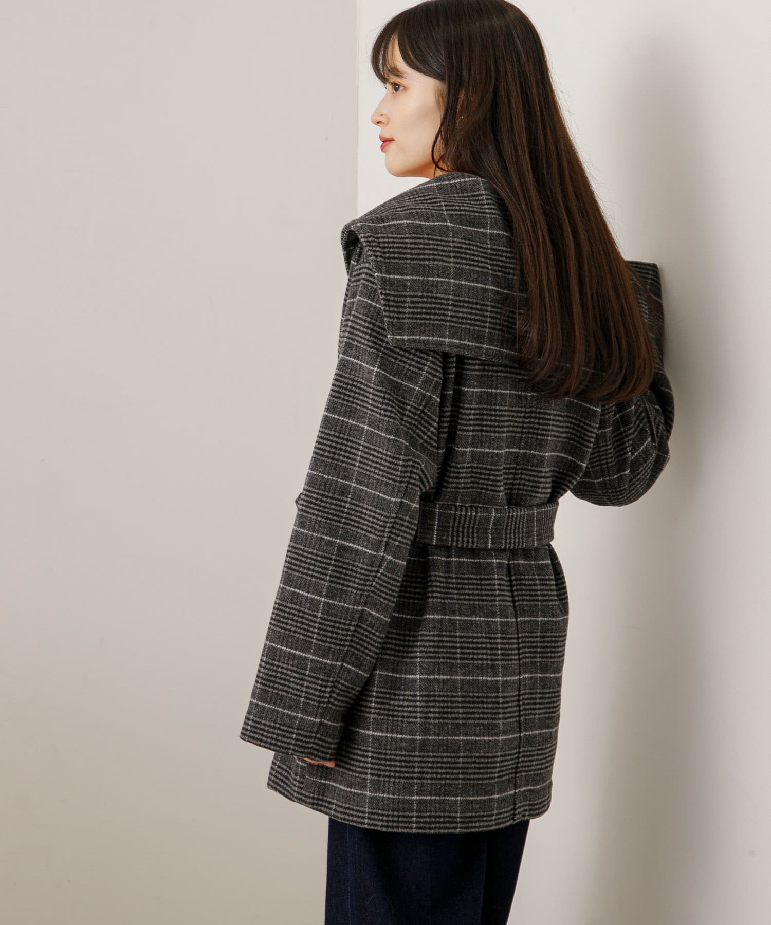 身長：155cm サイズ：one