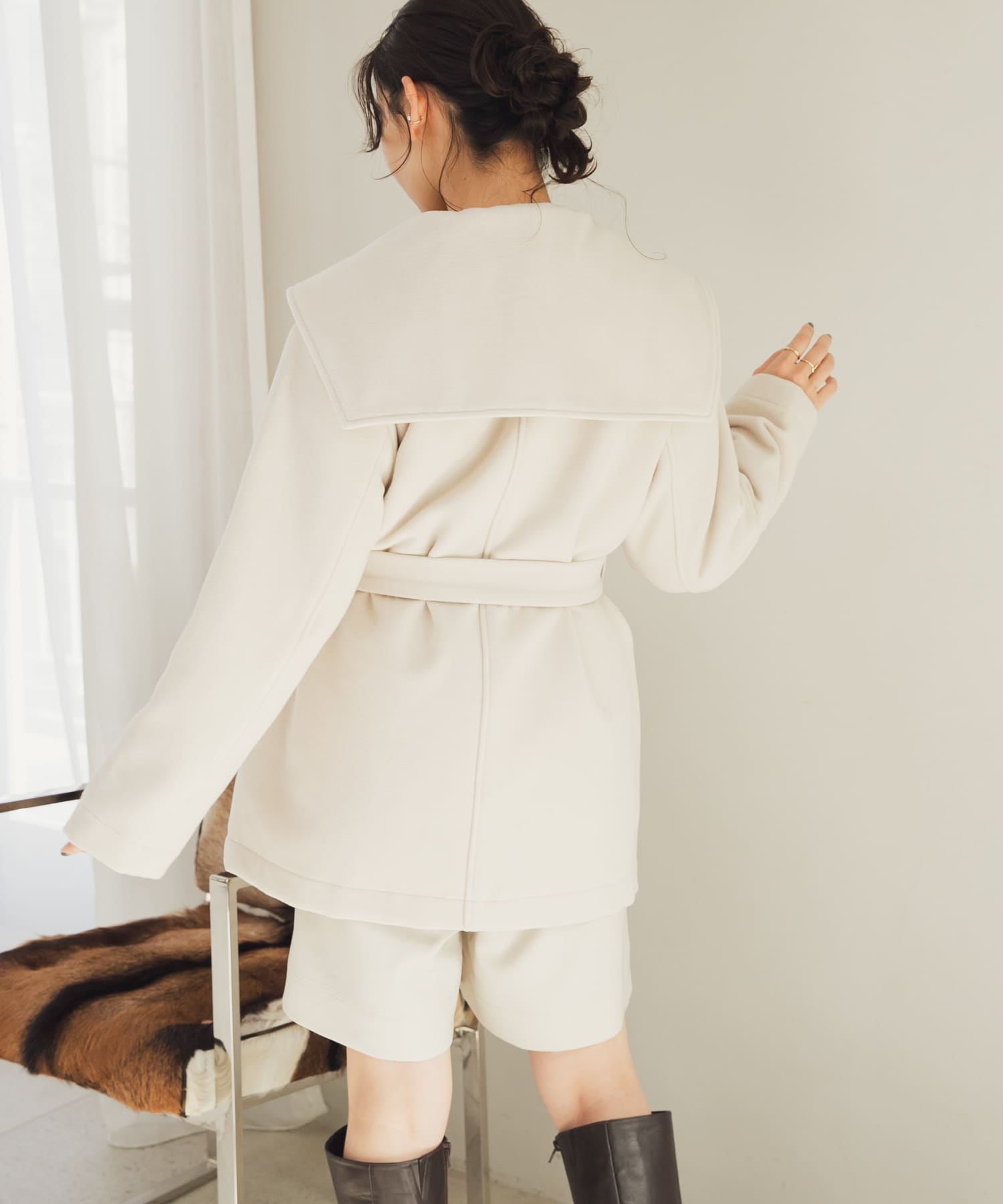 身長：162cm サイズ：one