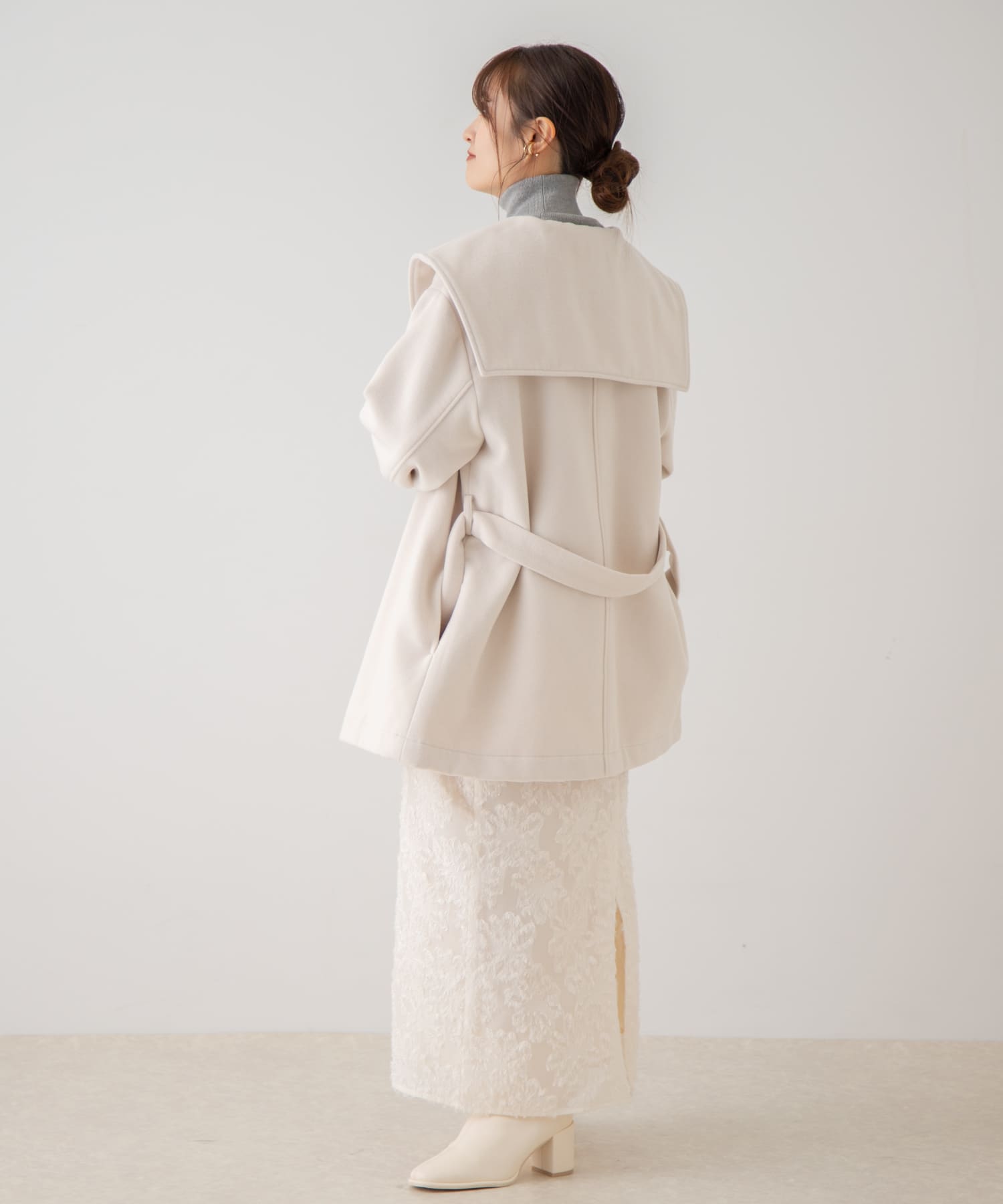 身長：162cm サイズ：one