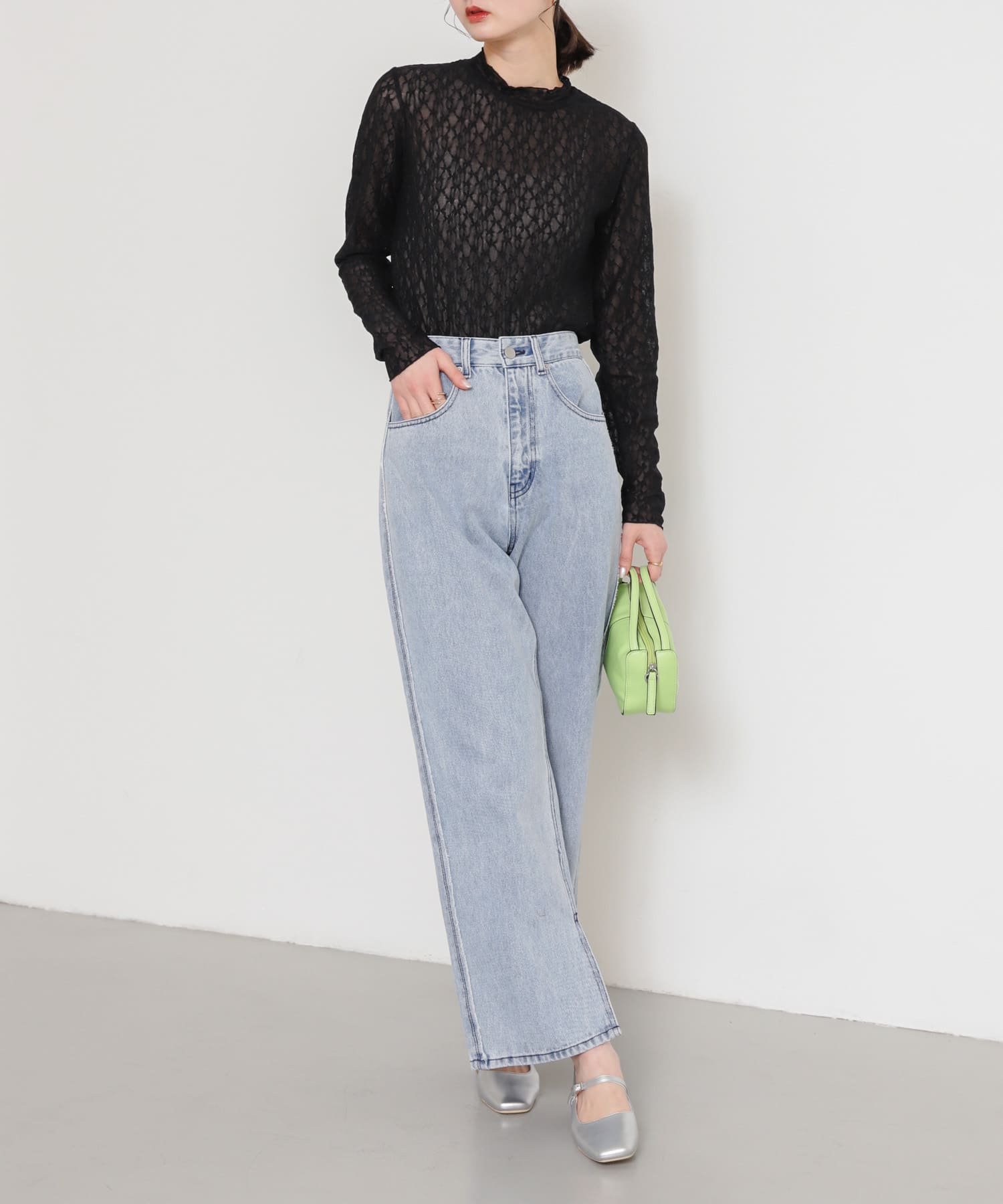 身長：169cm サイズ：one