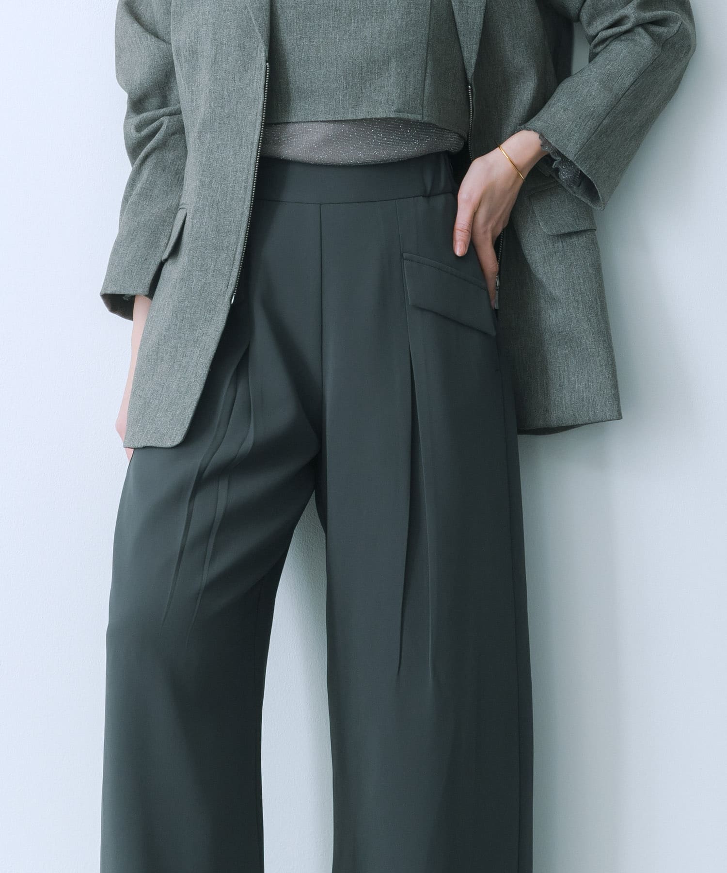 身長：159cm サイズ：S