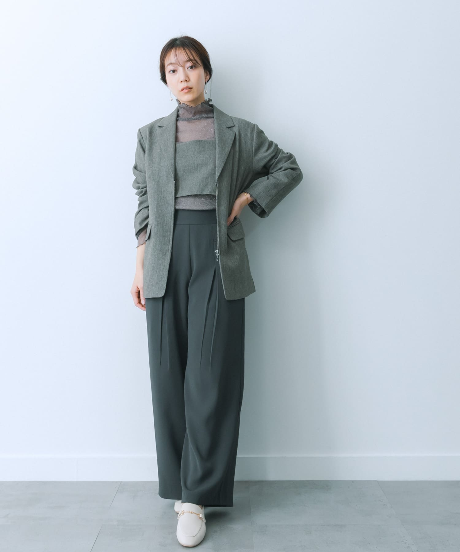 身長：159cm サイズ：S