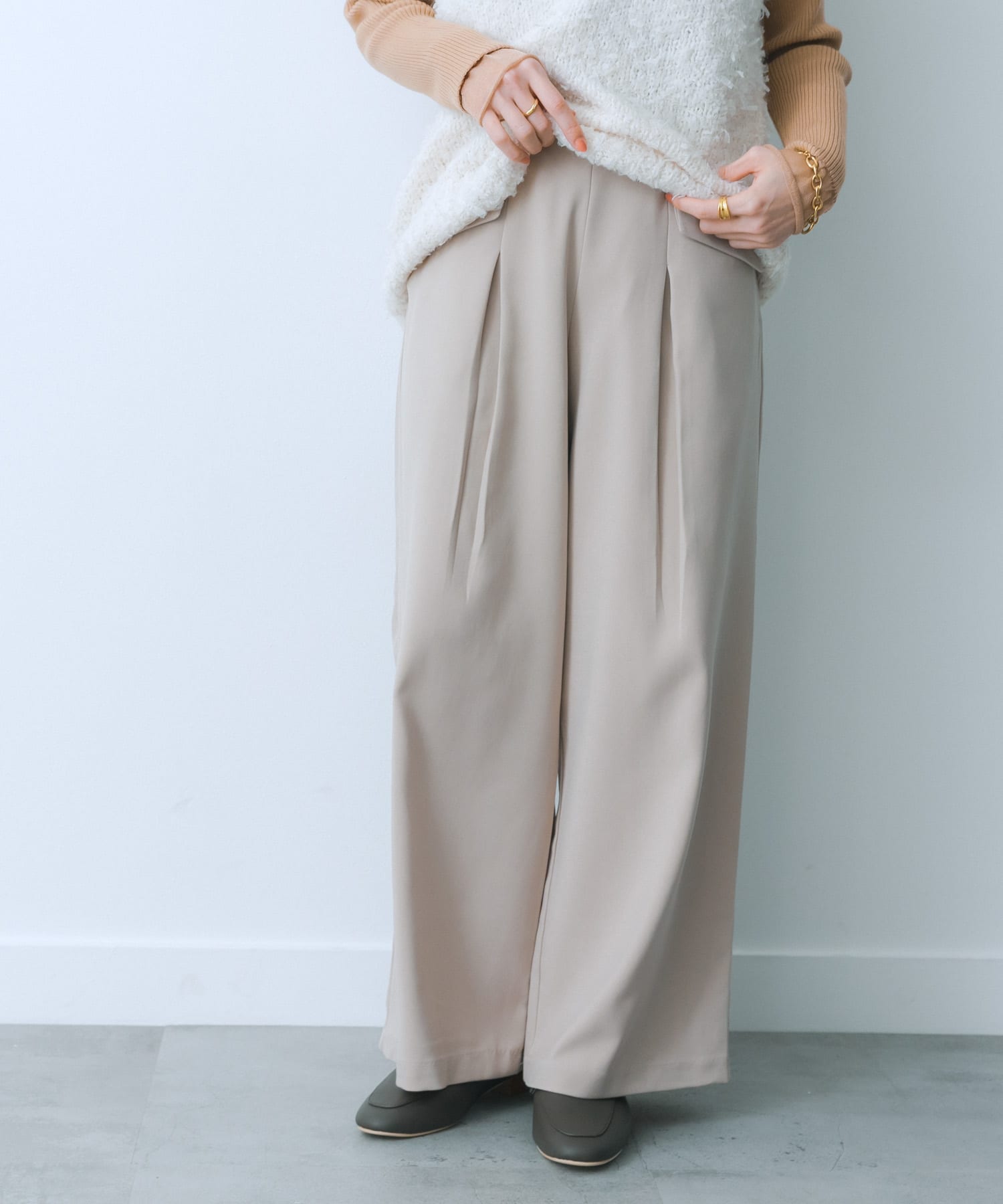 身長：159cm サイズ：S