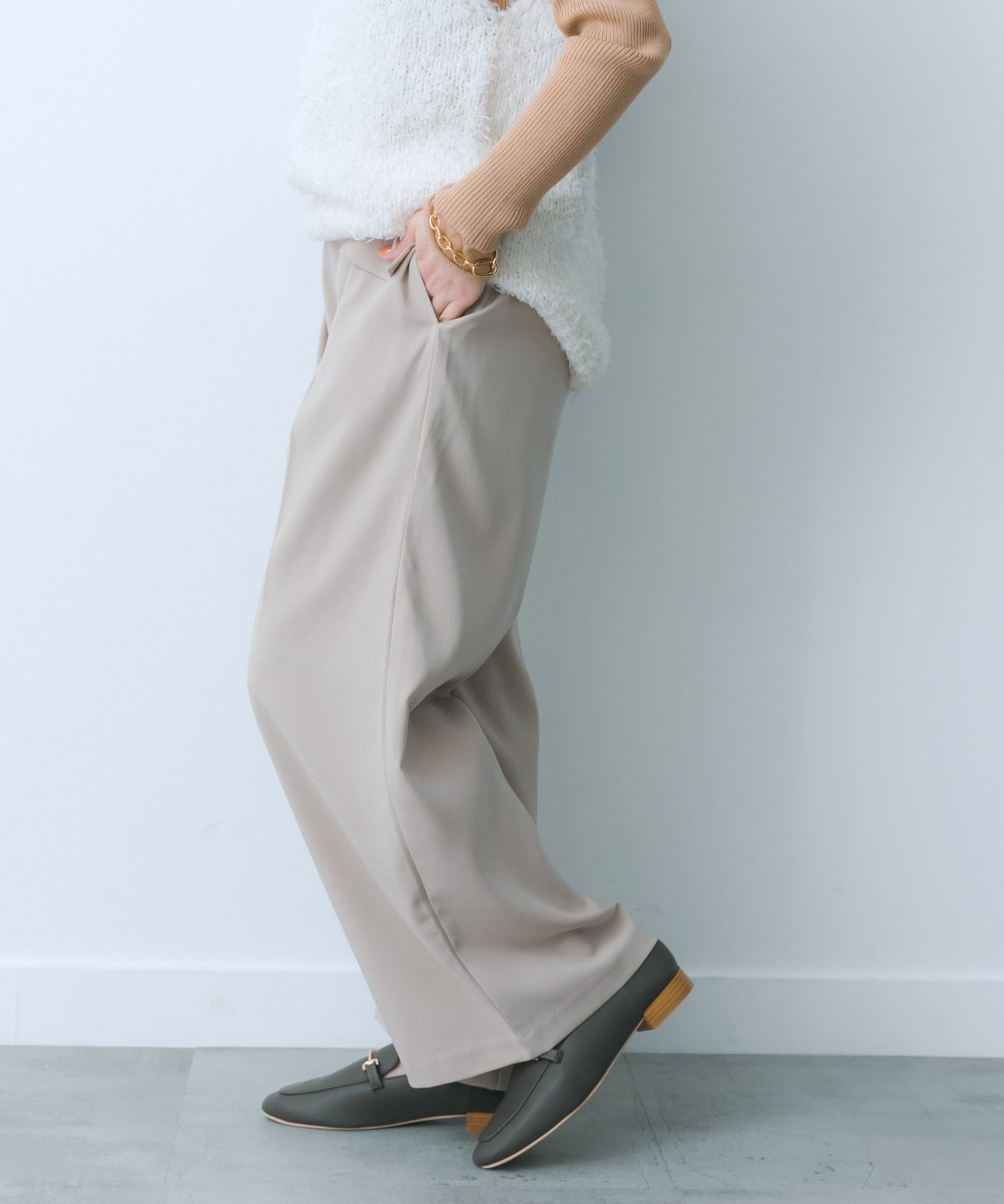 身長：159cm サイズ：S