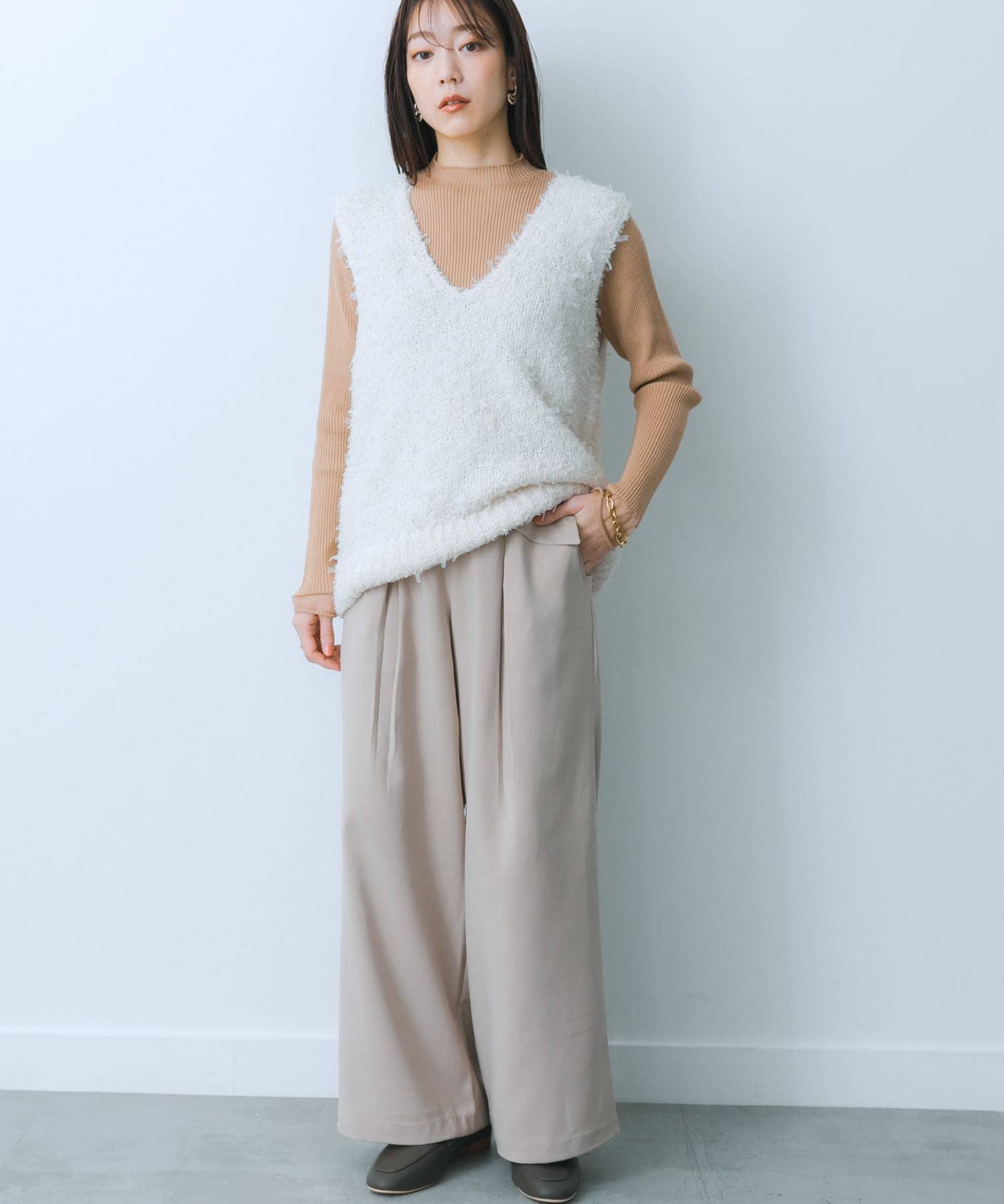 身長：159cm サイズ：S