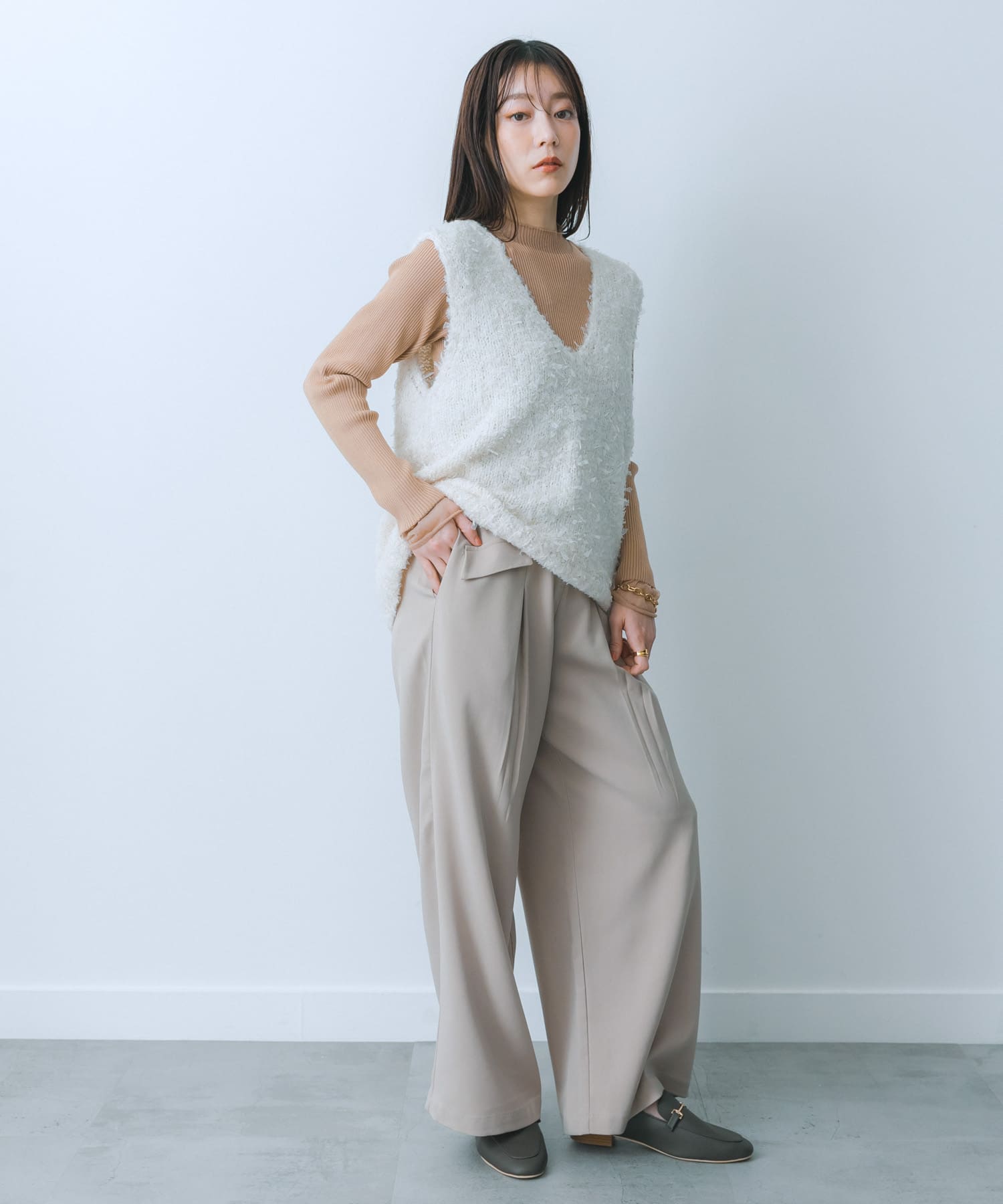 身長：159cm サイズ：S