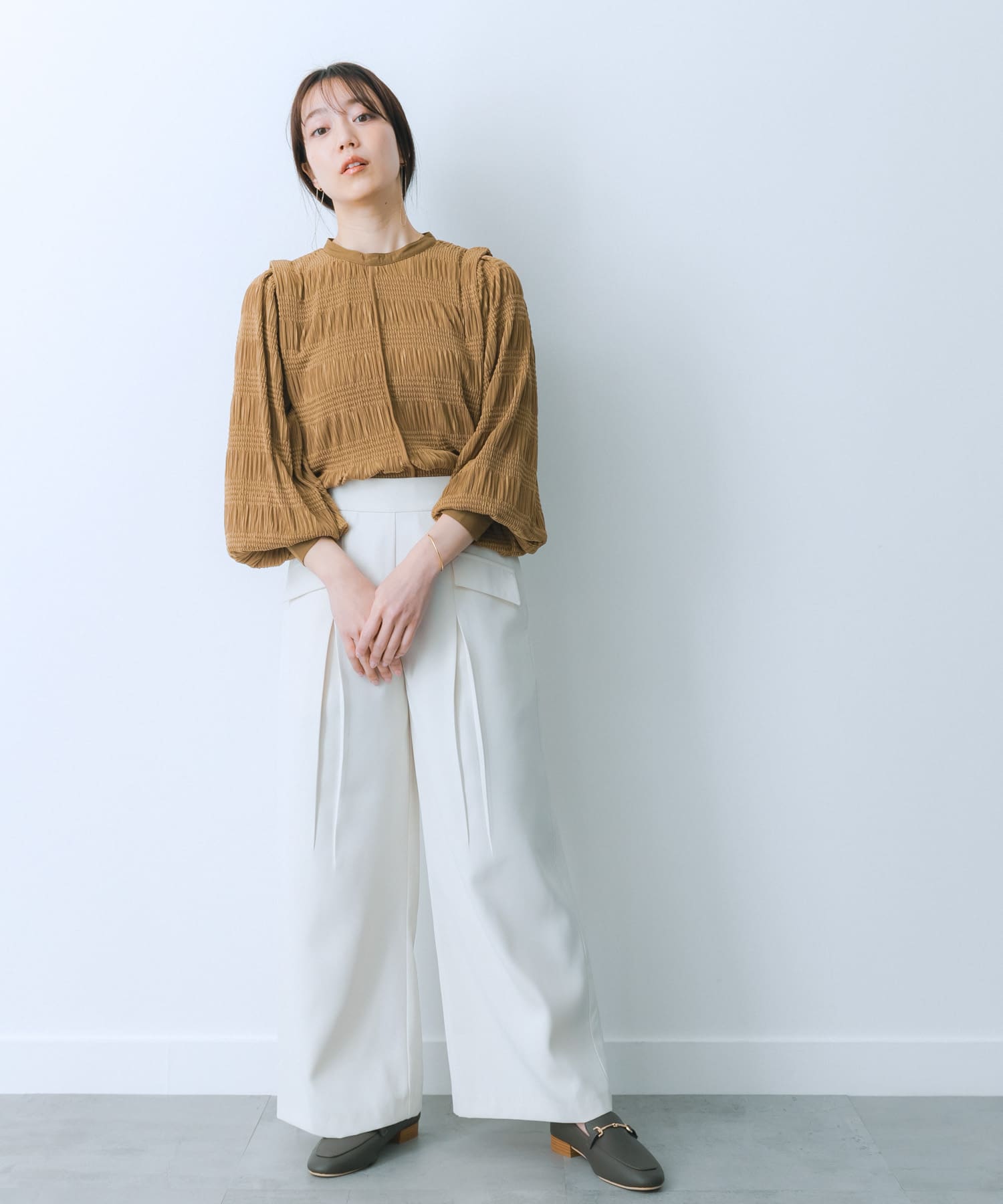 身長：159cm サイズ：S