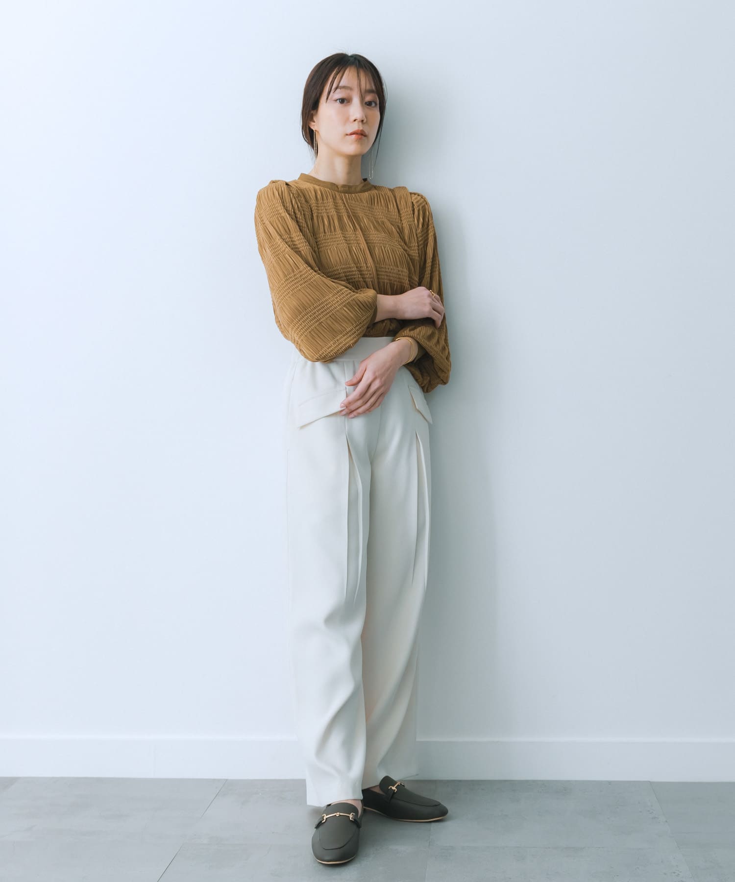 身長：159cm サイズ：S