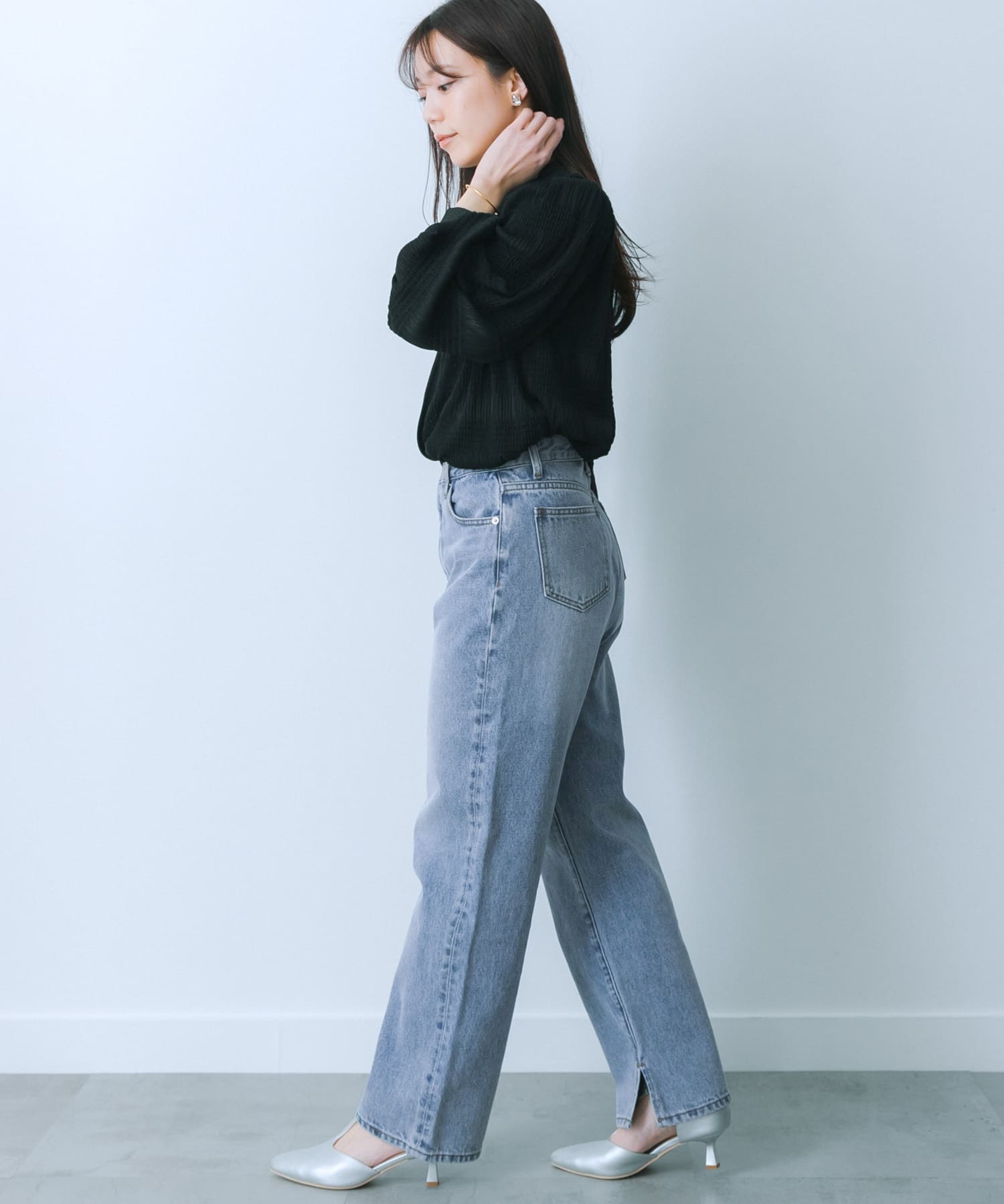 身長：159cm サイズ：S