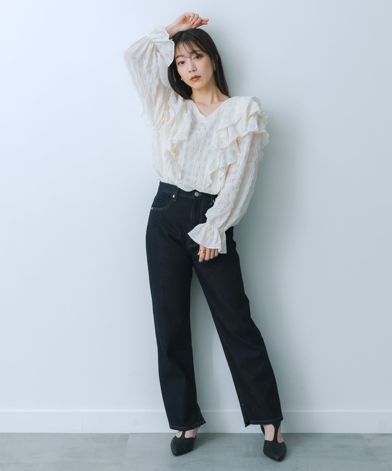 身長：159cm サイズ：S