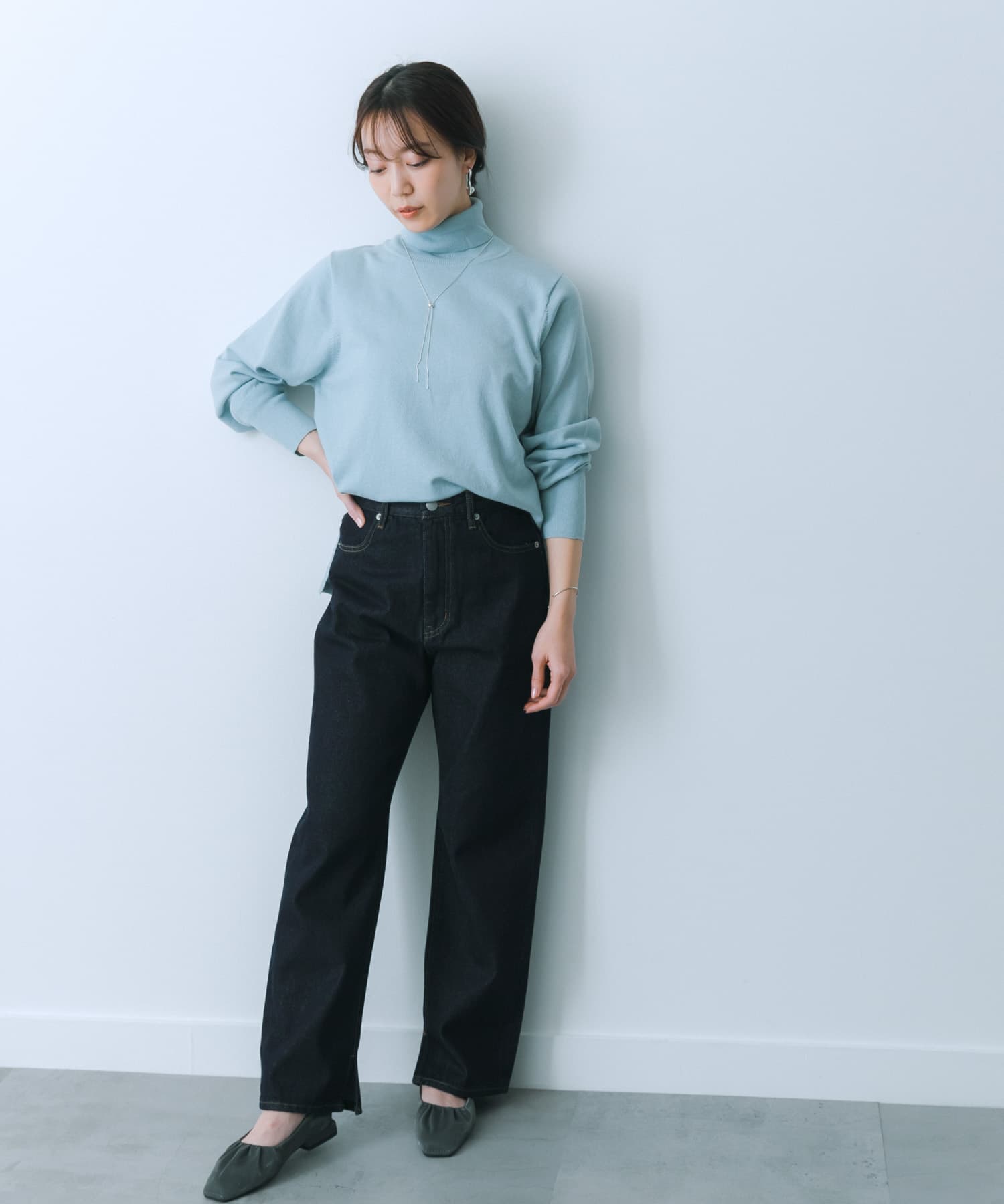 身長：159cm サイズ：S