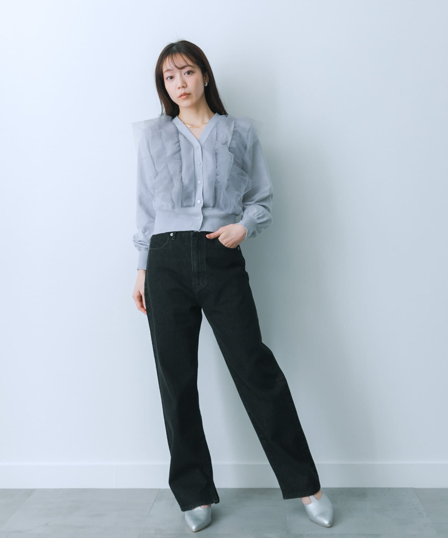 身長：159cm サイズ：S