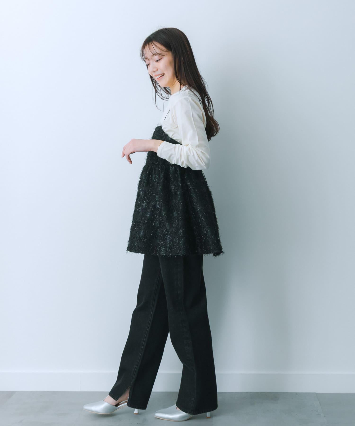 身長：159cm サイズ：S