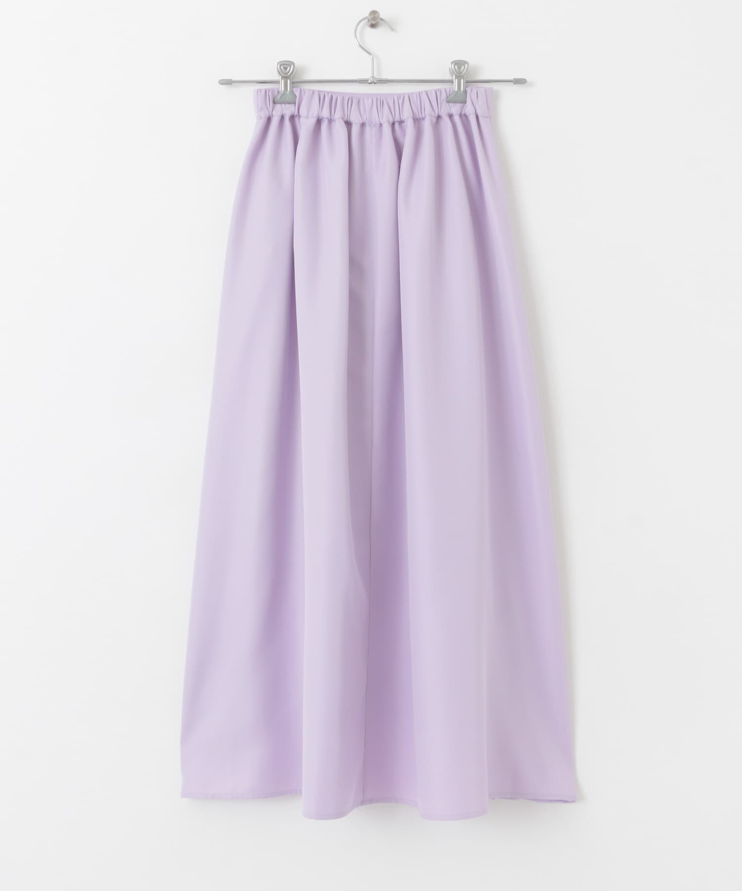 シアープリーツレイヤードスカート LILAC S