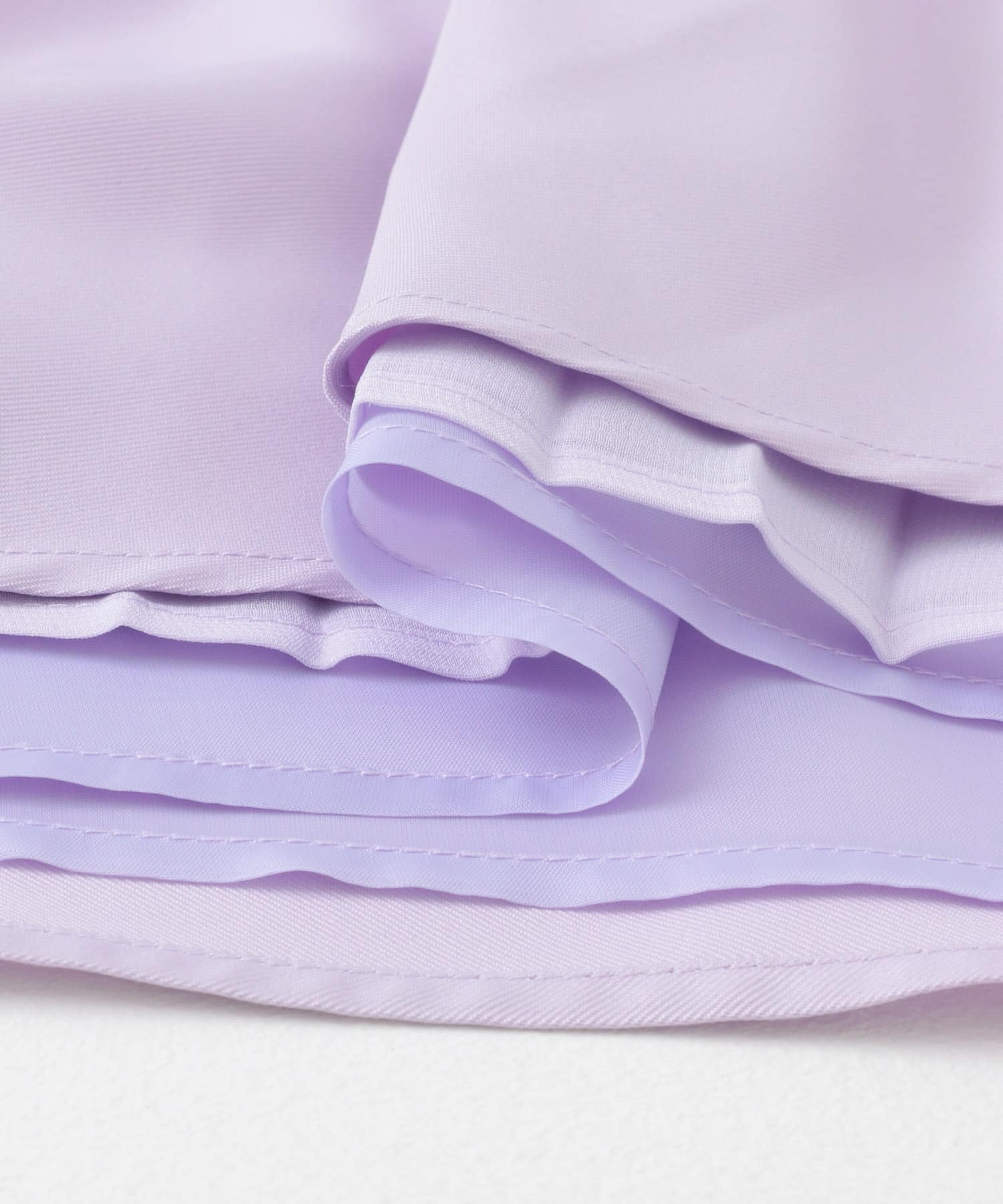 シアープリーツレイヤードスカート LILAC S