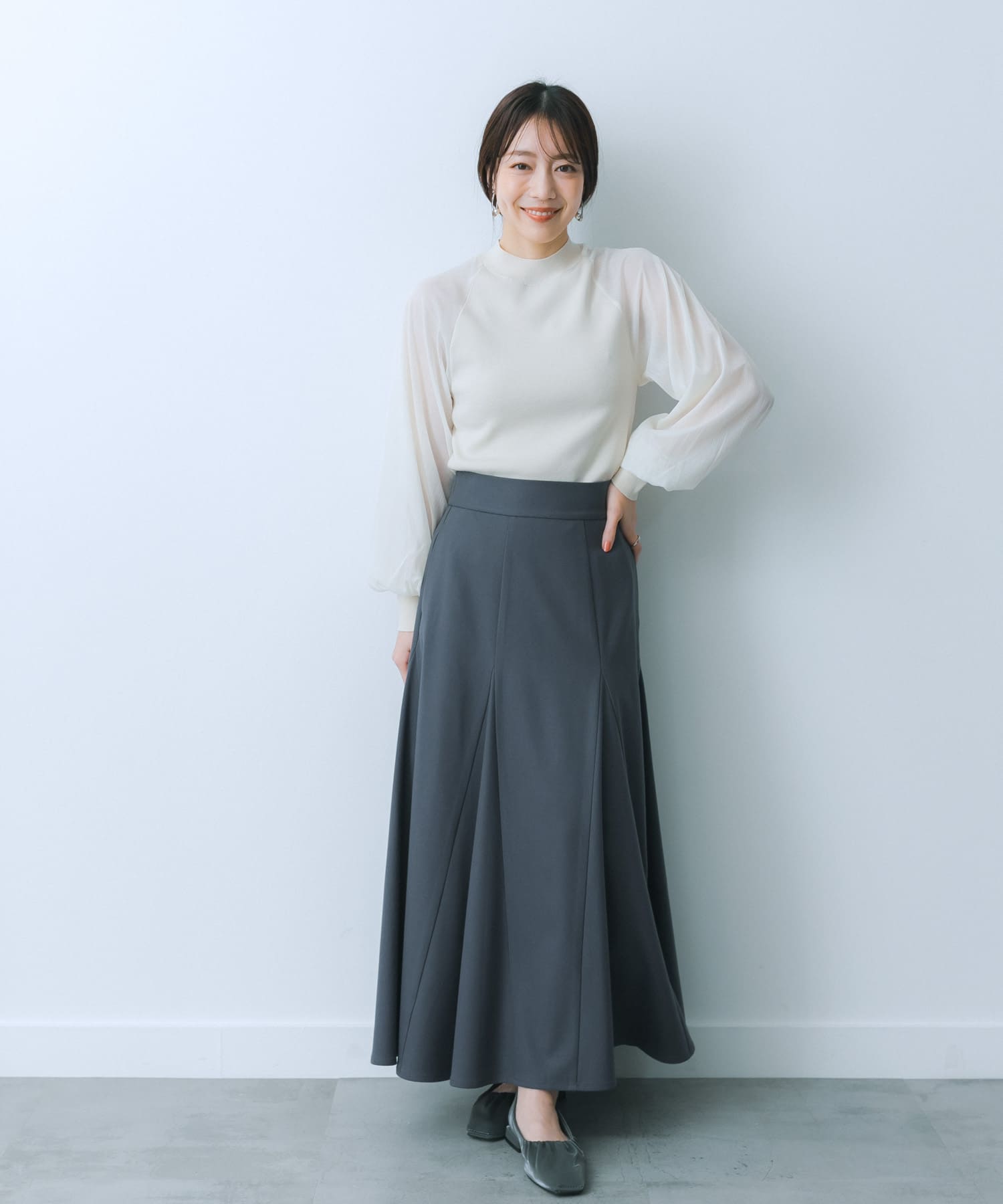 身長：159cm サイズ：S