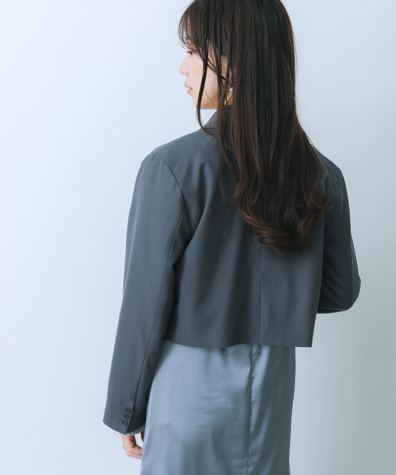 身長：159cm サイズ：one