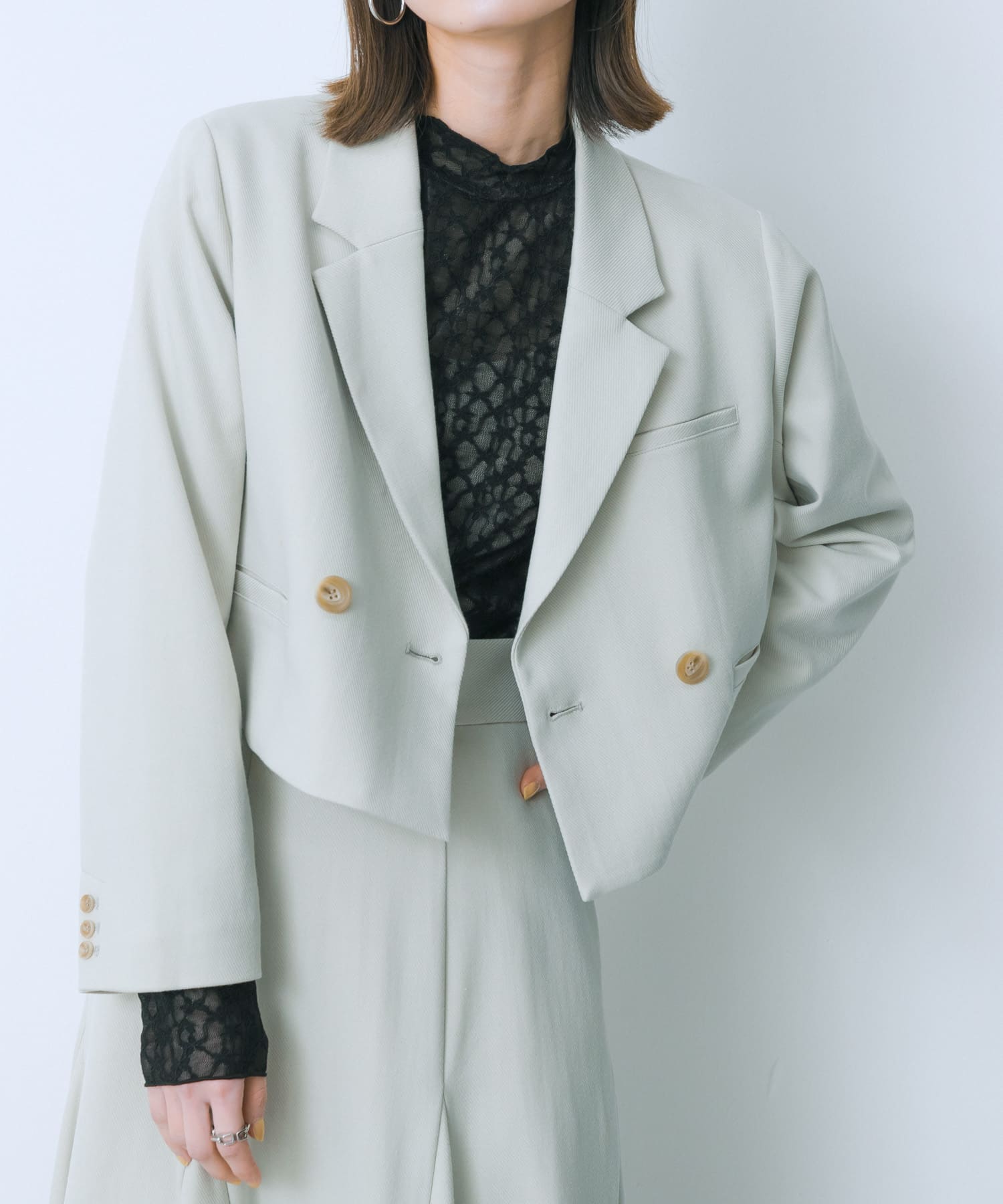 身長：169cm サイズ：one