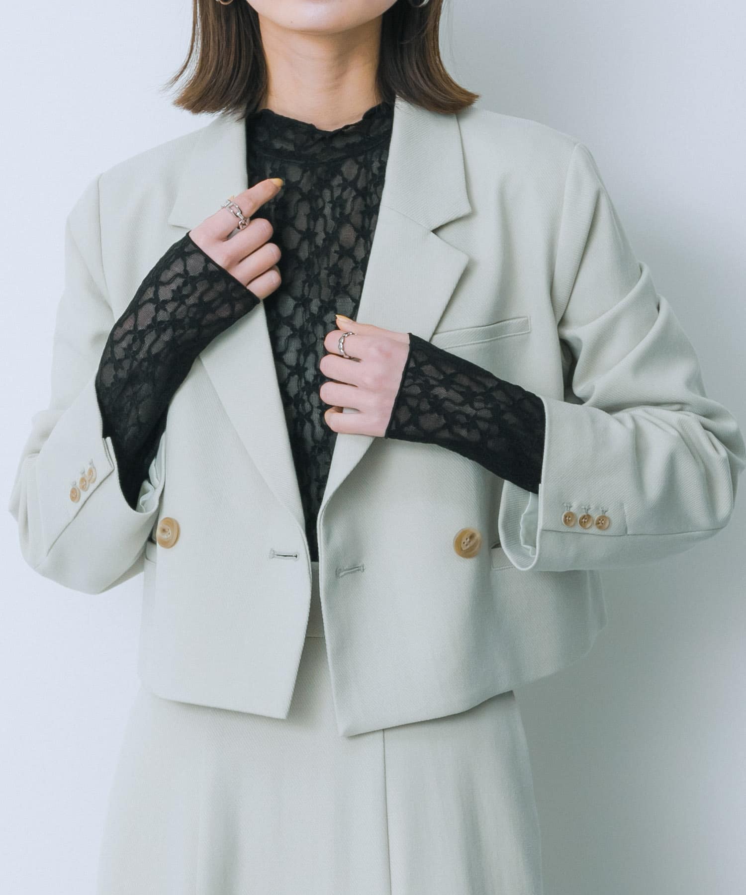 身長：169cm サイズ：one