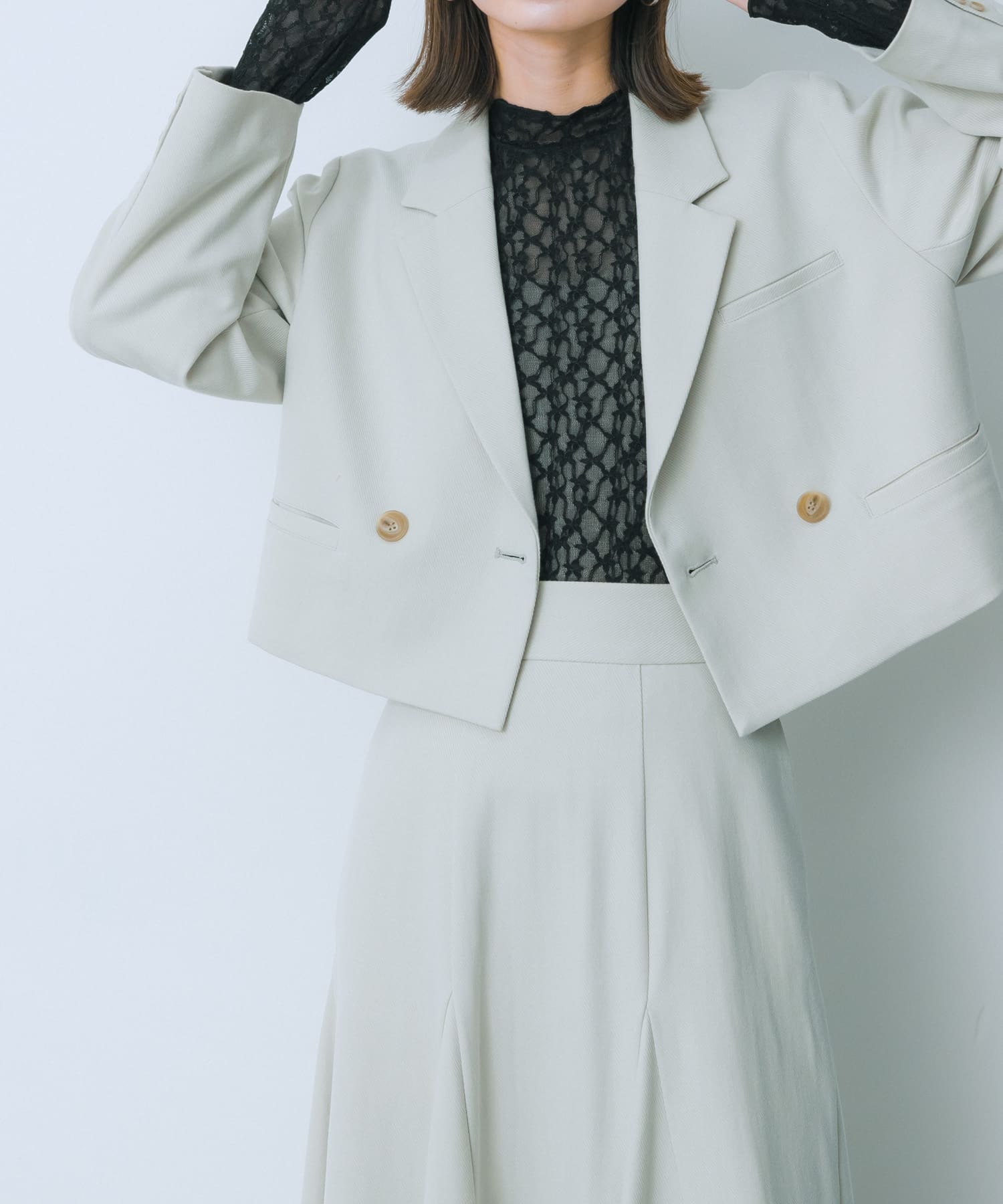 身長：169cm サイズ：one