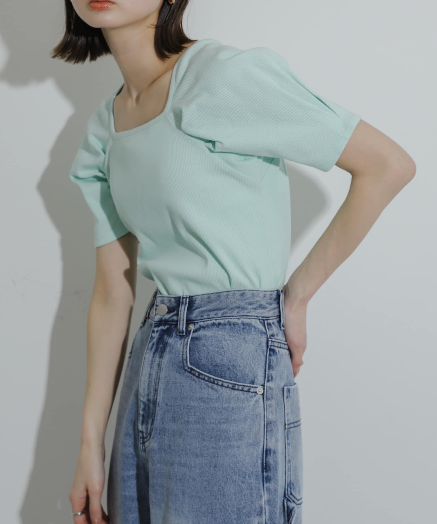 身長：169cm サイズ：one