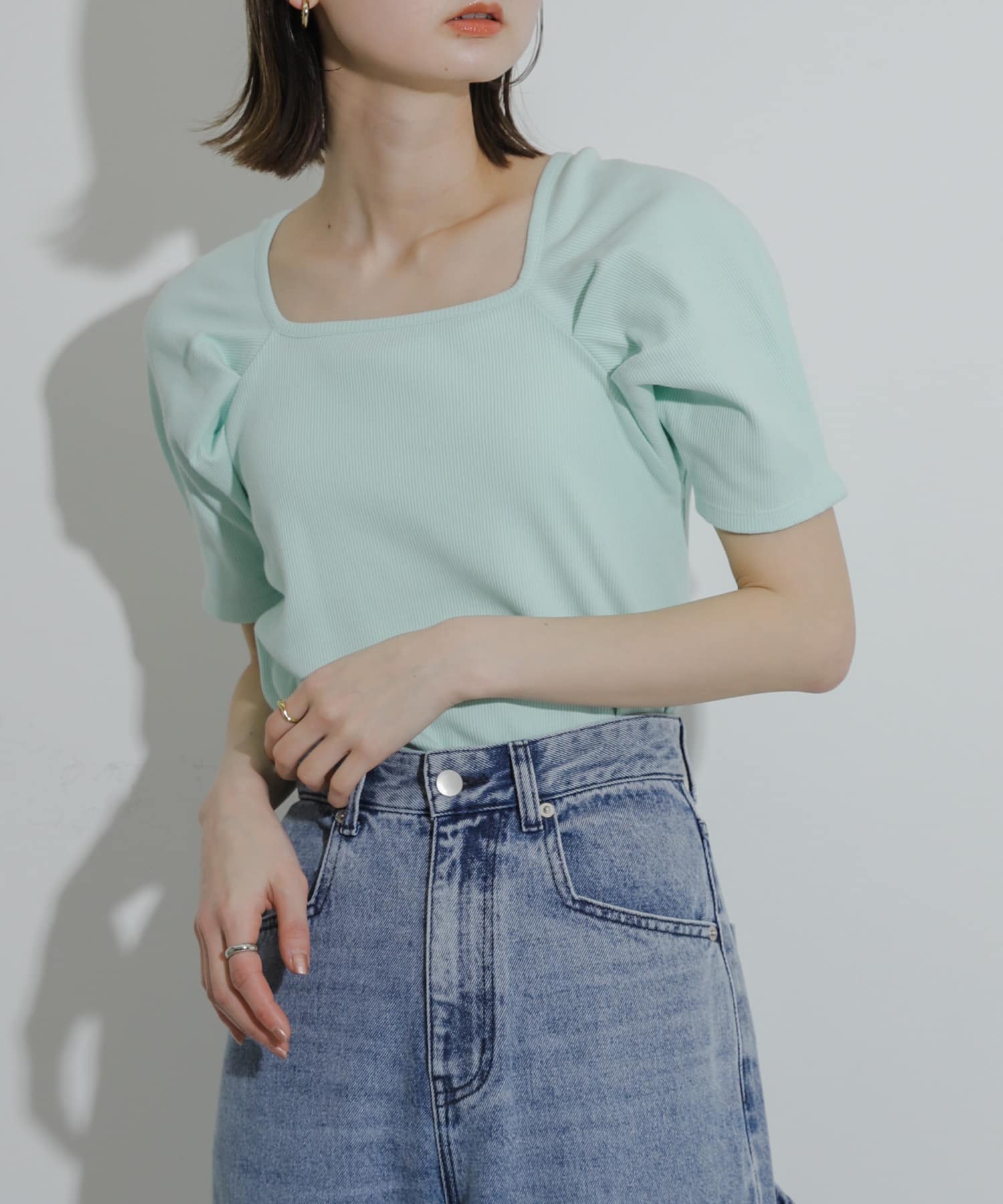 身長：169cm サイズ：one