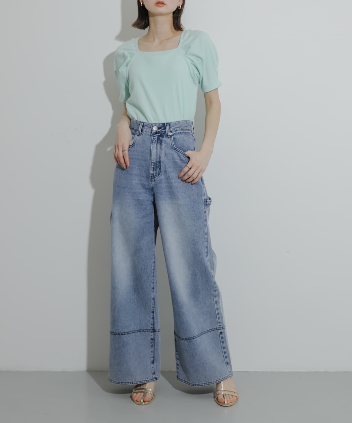 身長：169cm サイズ：one